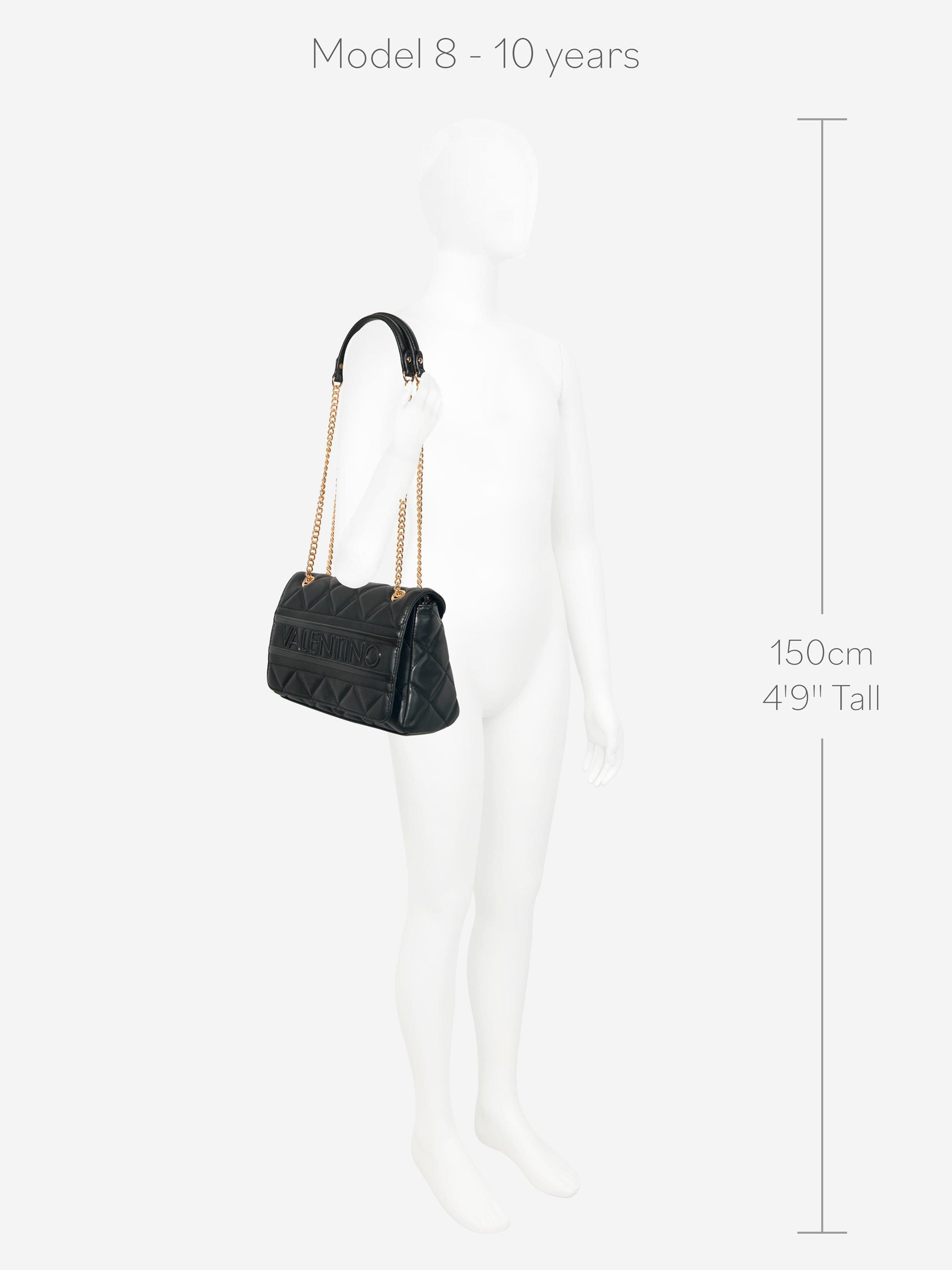 Valentino Girls Ada Flap Bag in Black (W:26.5cm) Find Great Online