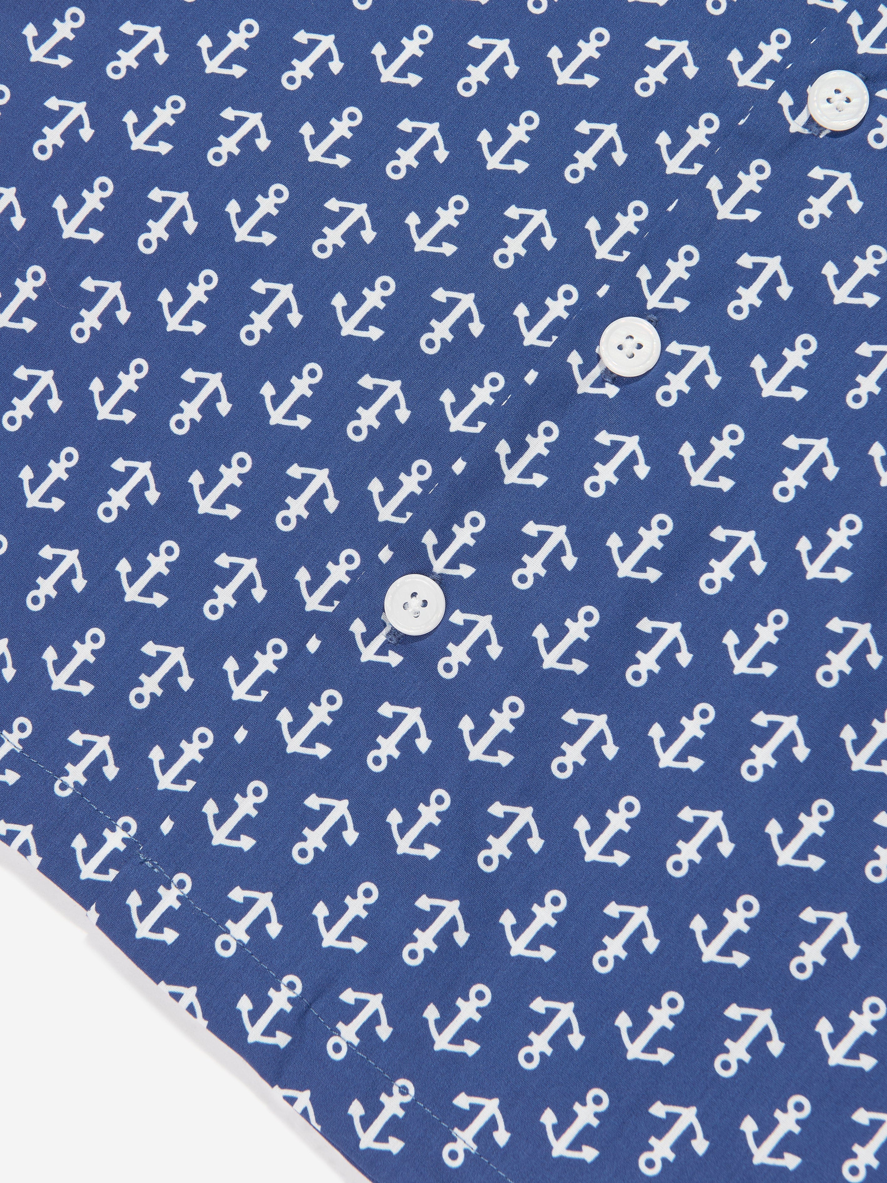 Rachel Riley Boys Anchor Shirt in Navy Buy Cheap Cheap