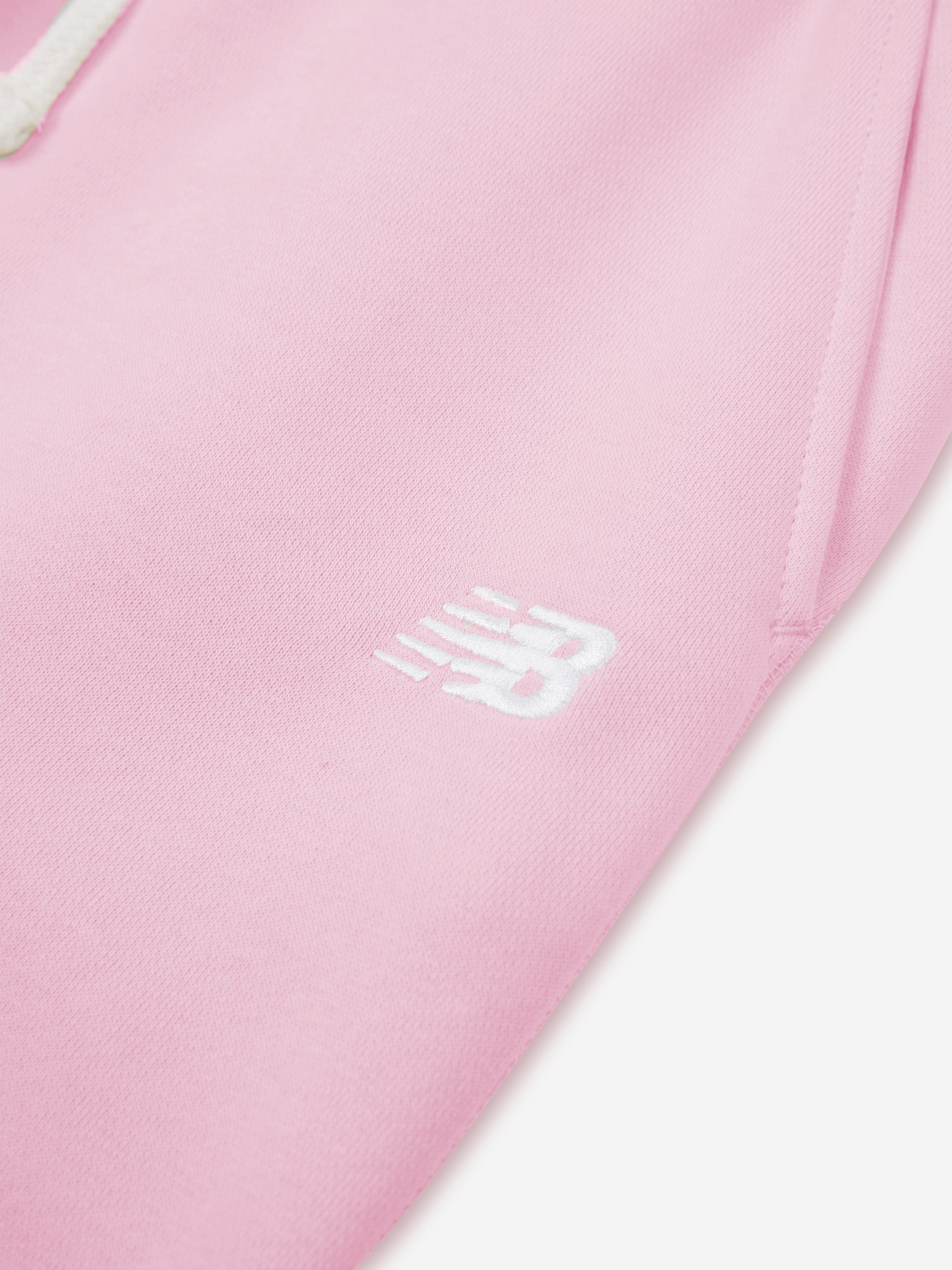 New Balance Girls Brush Back Small Logo Joggers in Pink Cheap Sale Amazing Pice
