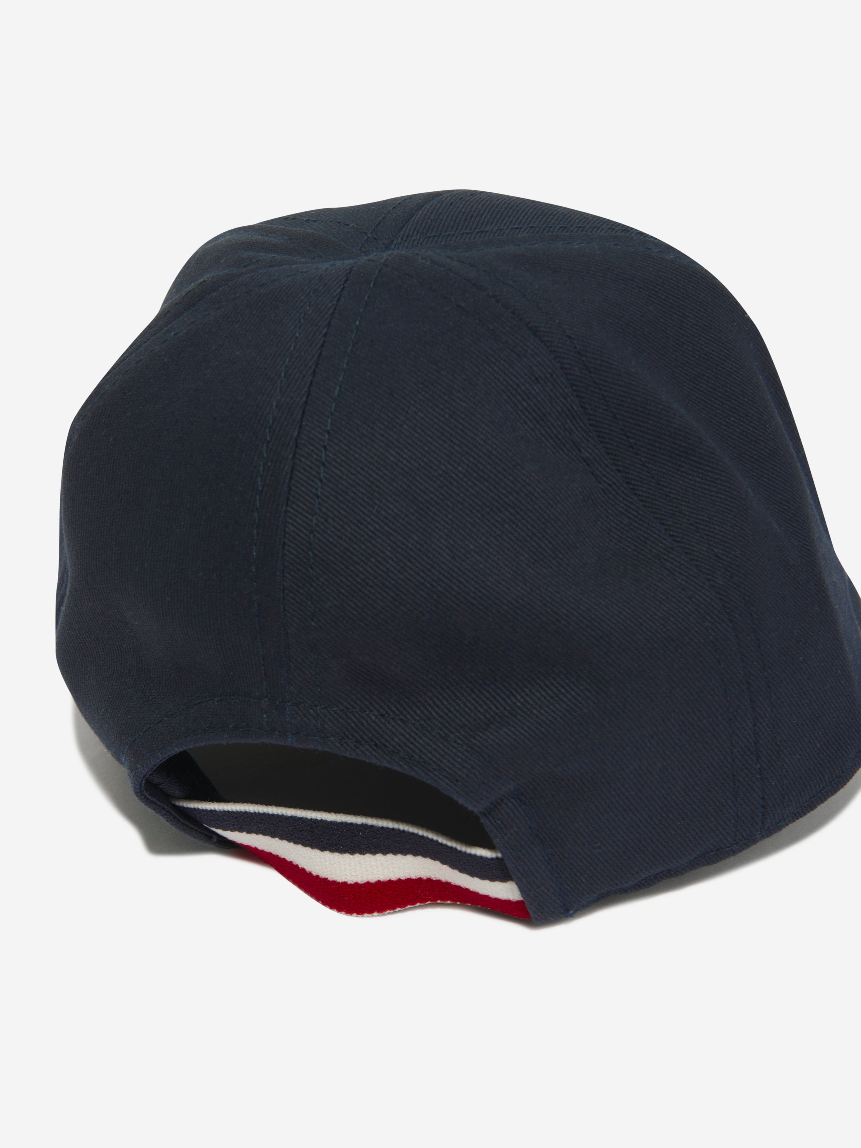 Moncler Enfant Baby Boys Logo Cap in Navy Wide Range Of Online
