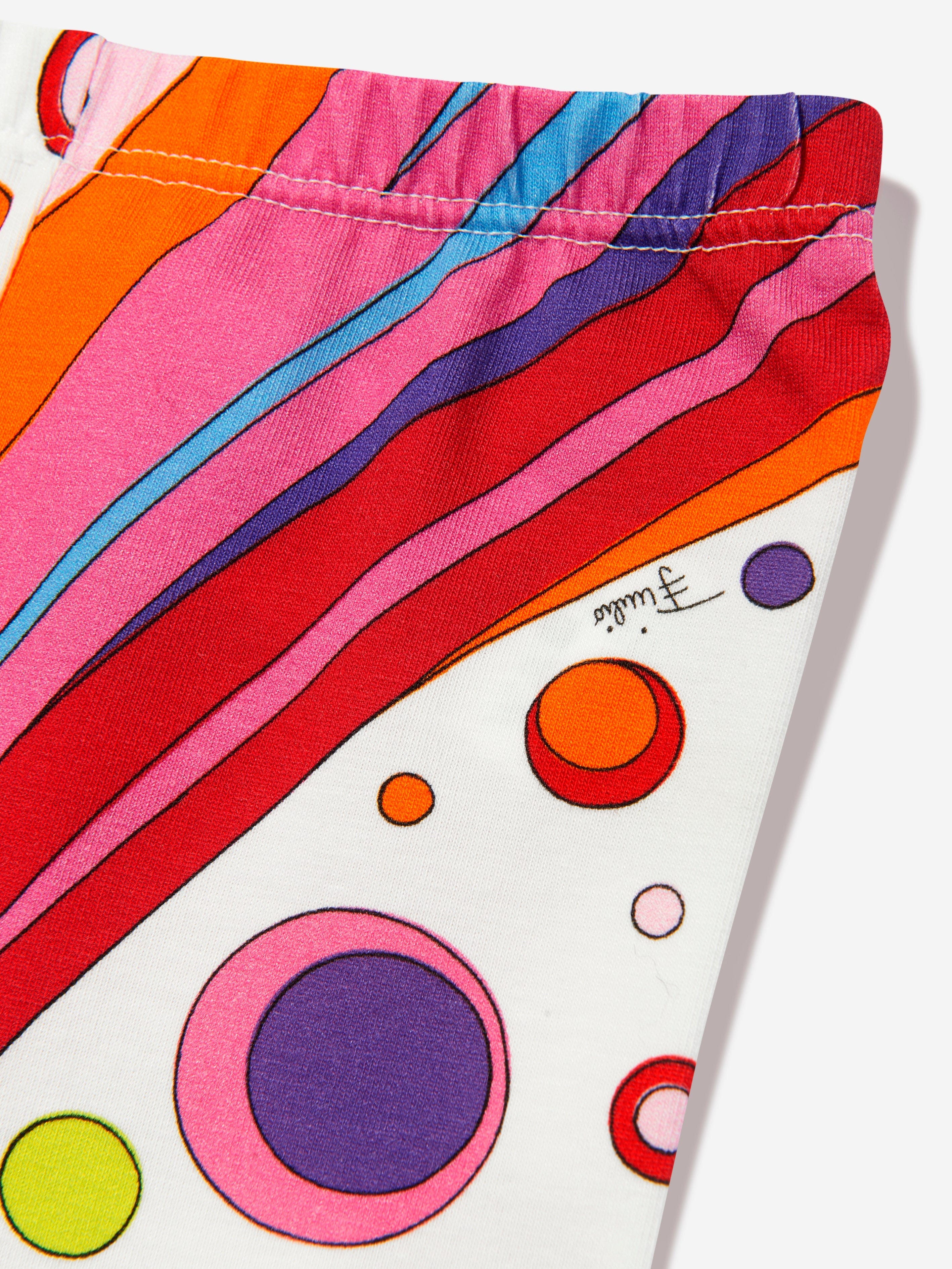 Baby Girls Fontane Print Leggings in Red Order Online