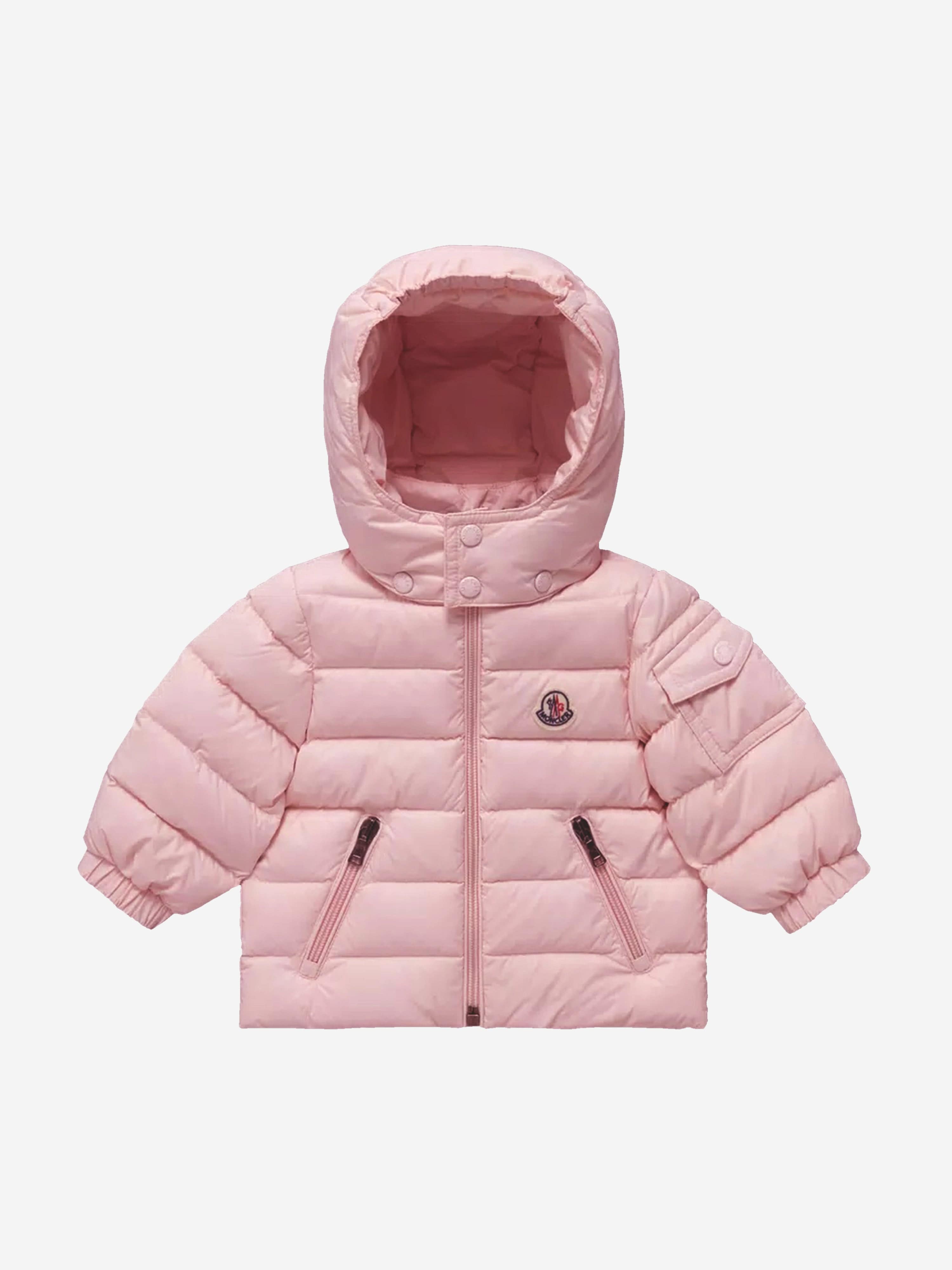 Moncler Enfant Baby Girls Down Padded Jules Jacket in Pink Buy Cheap Factory Outlet