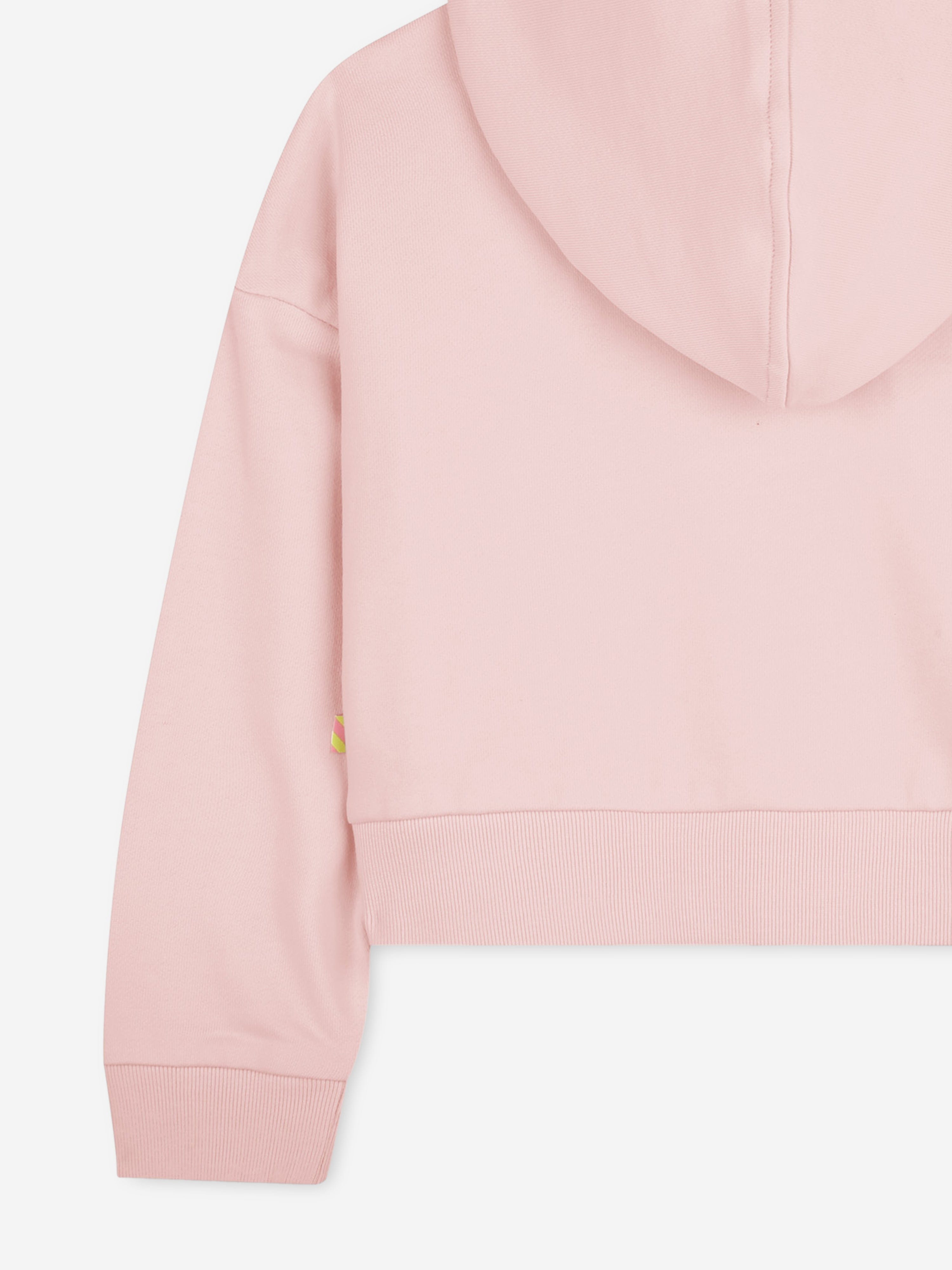 Girls Striped Sequin Zip Up Top in Pink Visit New Online