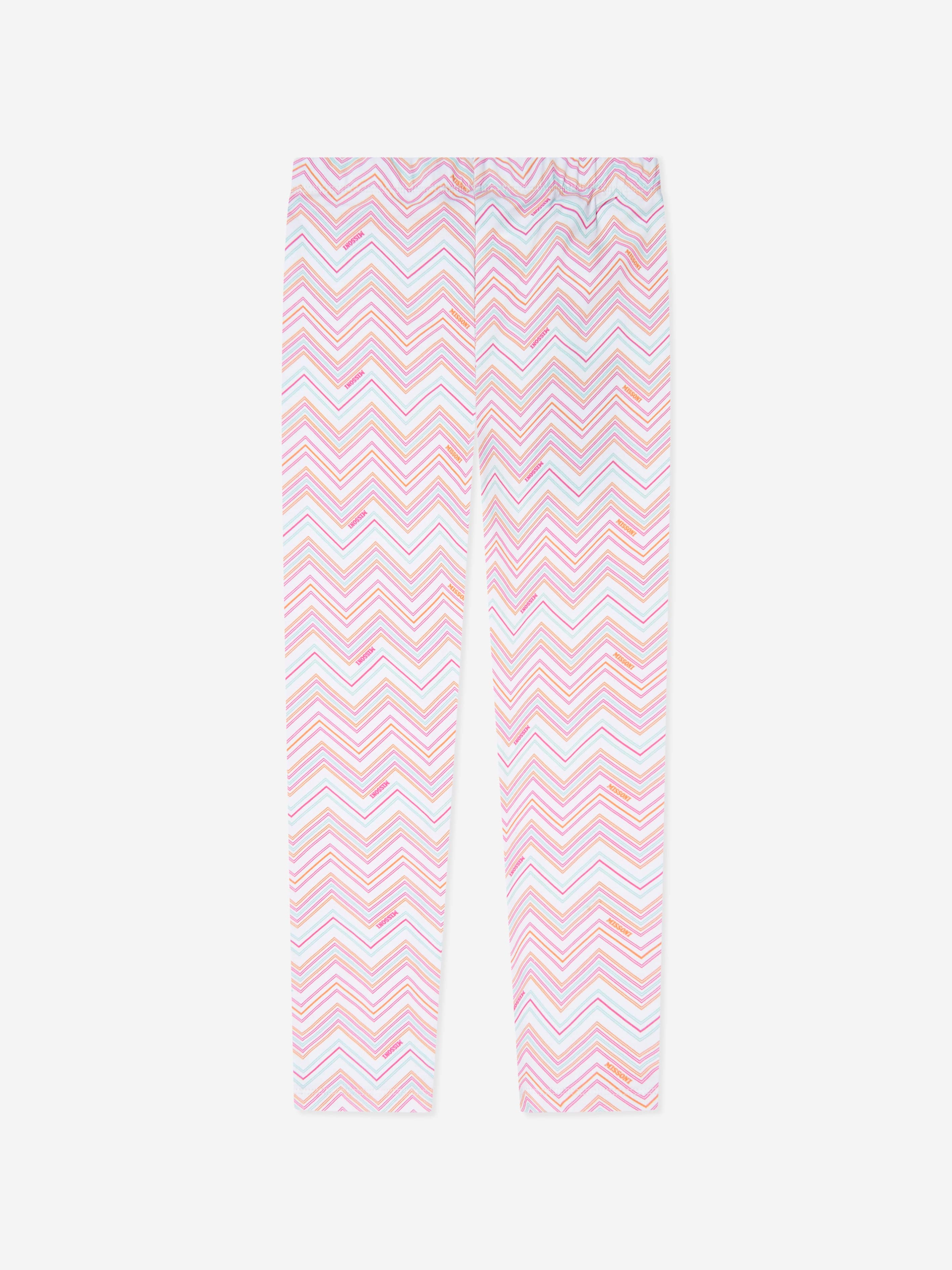 Girls Zigzag Leggings in Multicolour Get To Buy Cheap Pice
