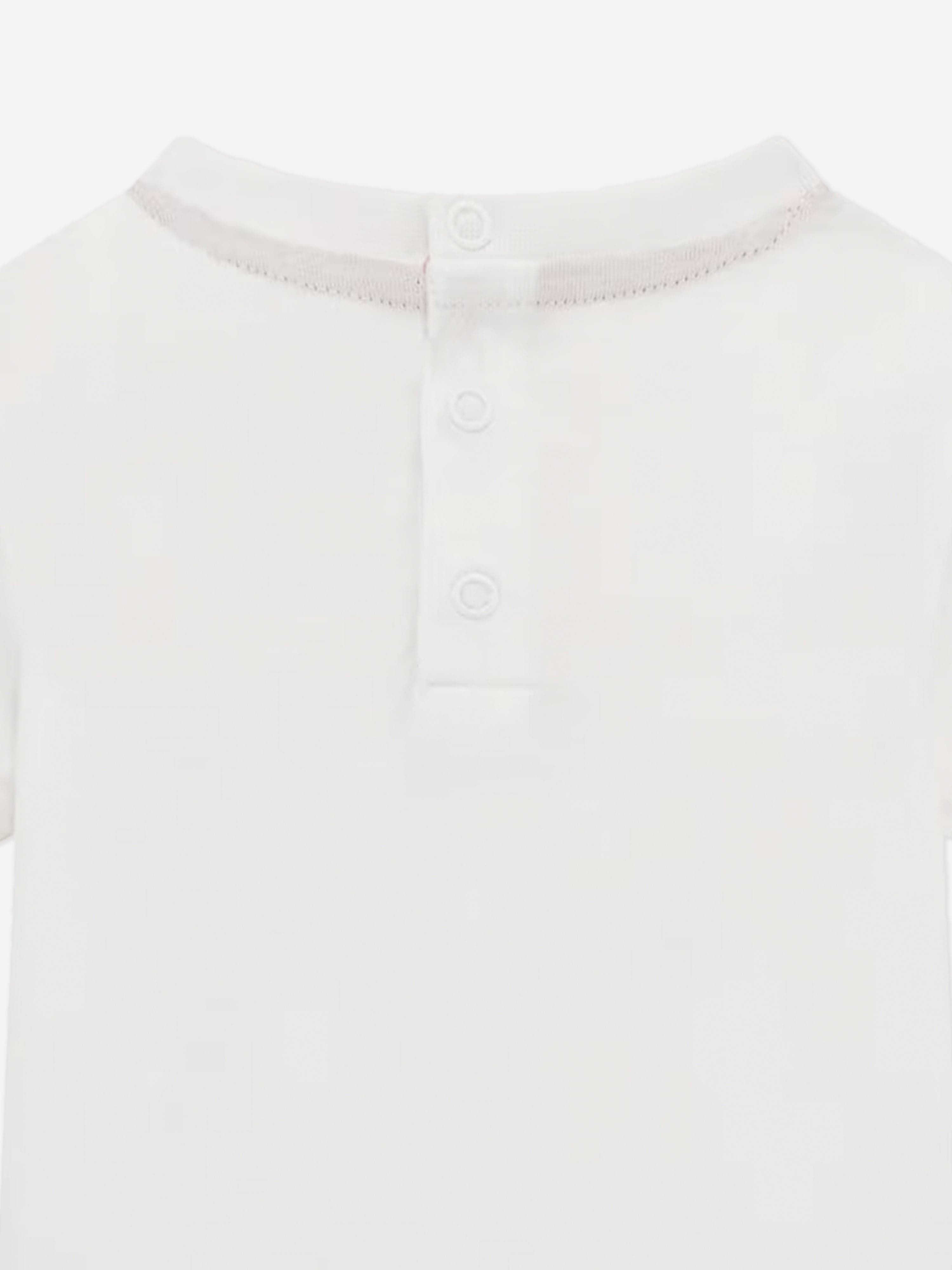 Baby Boys Logo T-Shirt in White Cheap Official