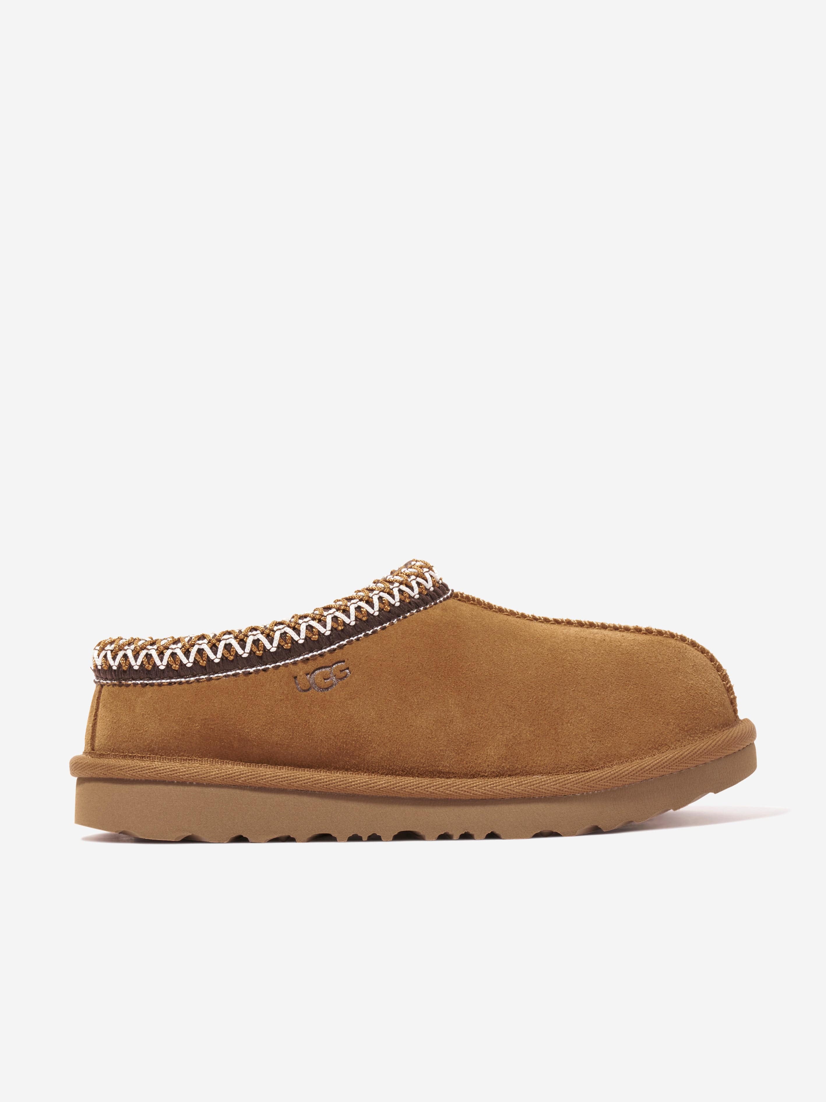 UGG Kids Tasman II Slippers in Brown Clearance Free Shipping