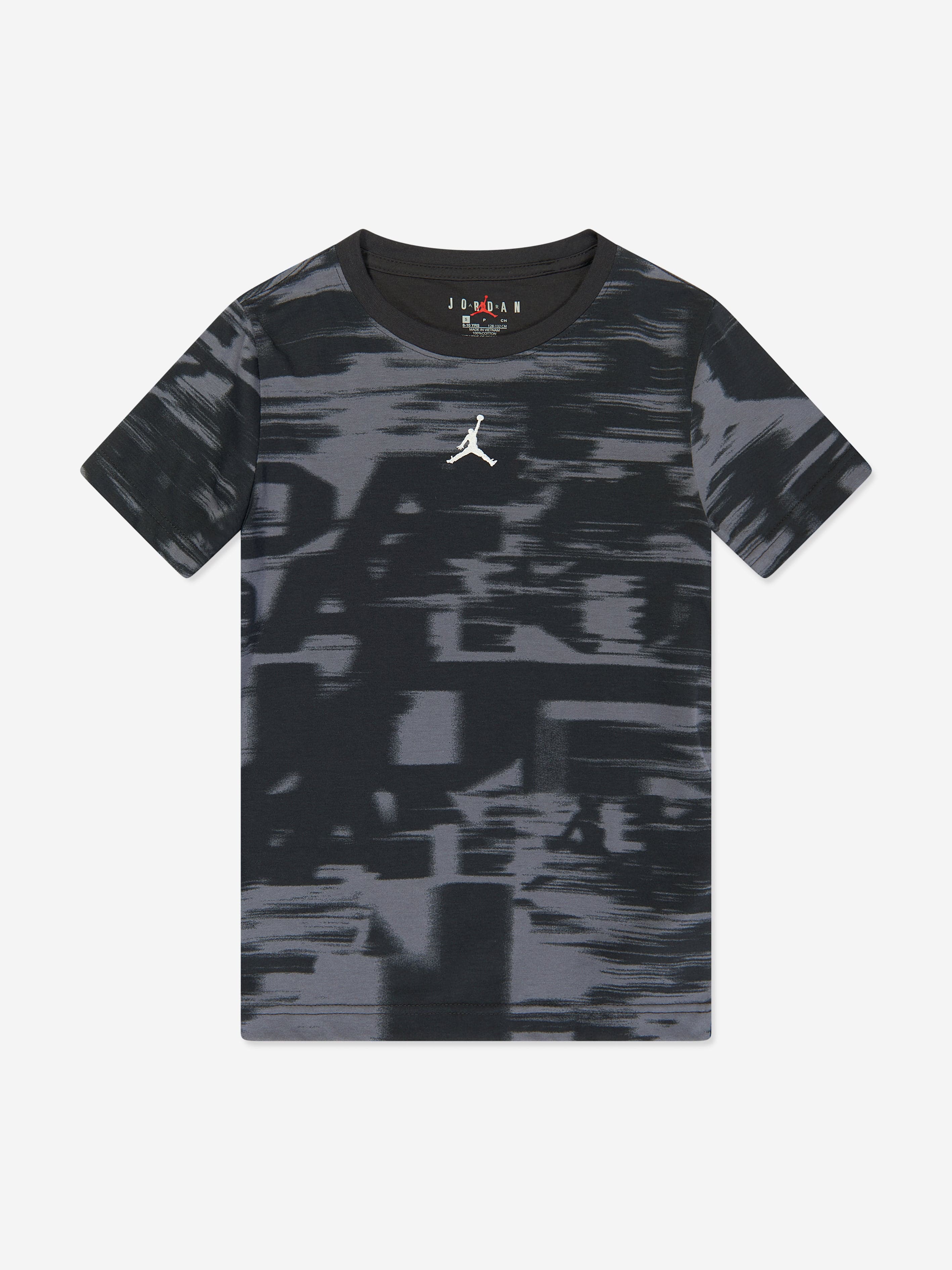 Jordan Boys MVP Jordan Motion AOP T-Shirt in Black Manchester For Sale