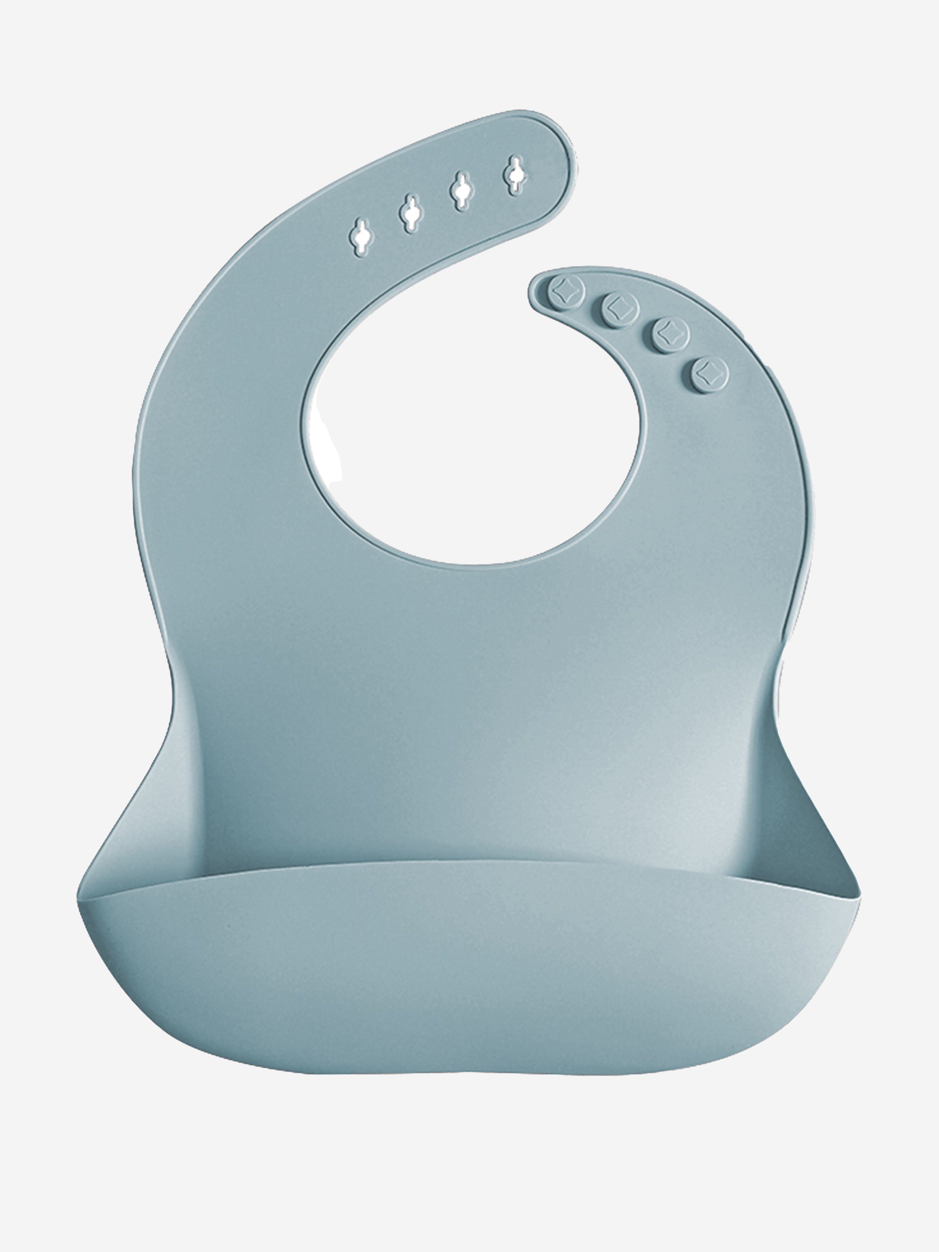 Bloom Bambini Baby Everyday Silicone Bib in Blue Buy Cheap Pice