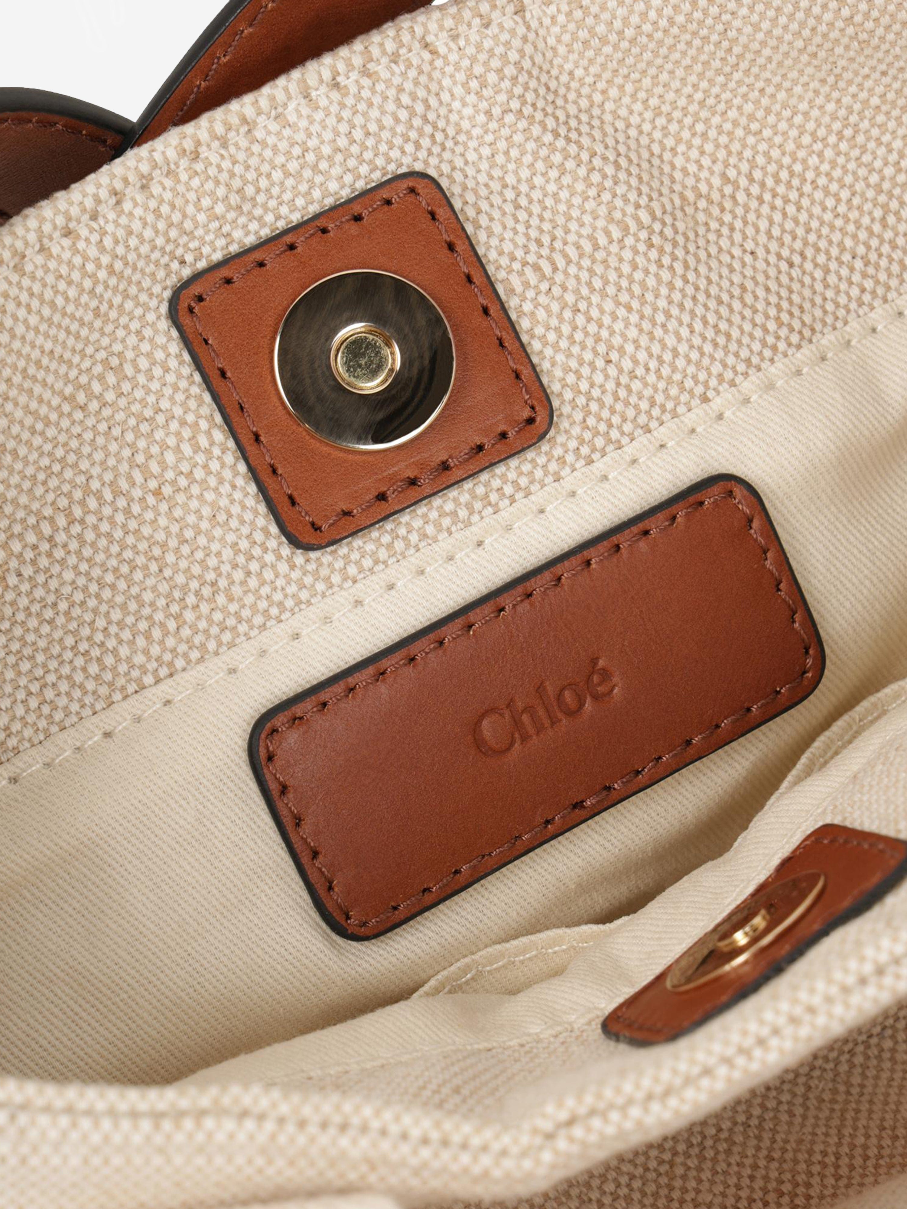 Chlo¨¦ Girls Canvas Crossbody Bag in Beige (25cm) Reliable