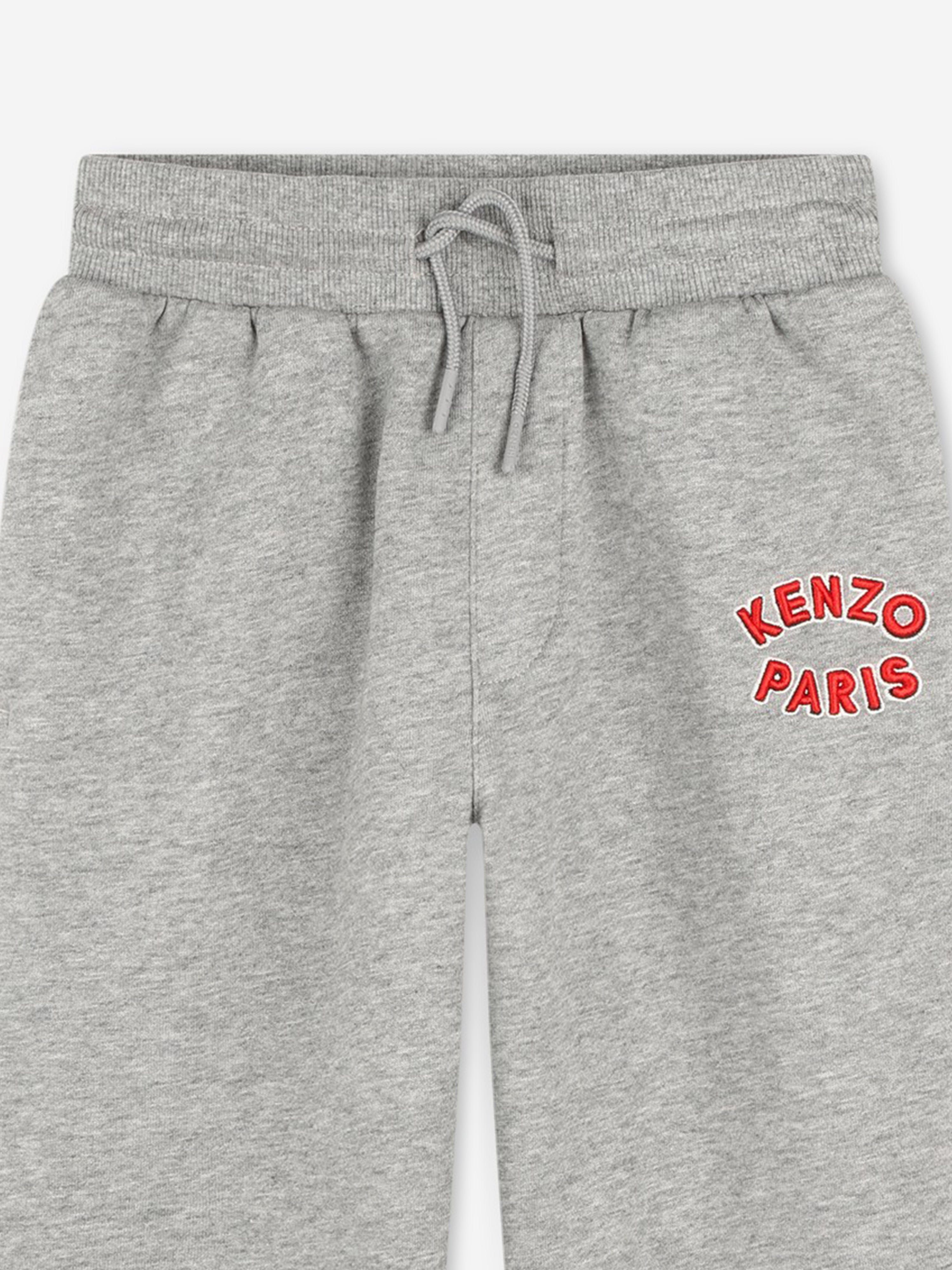 KENZO Kids Logo Joggers in Grey How Much Cheap Online