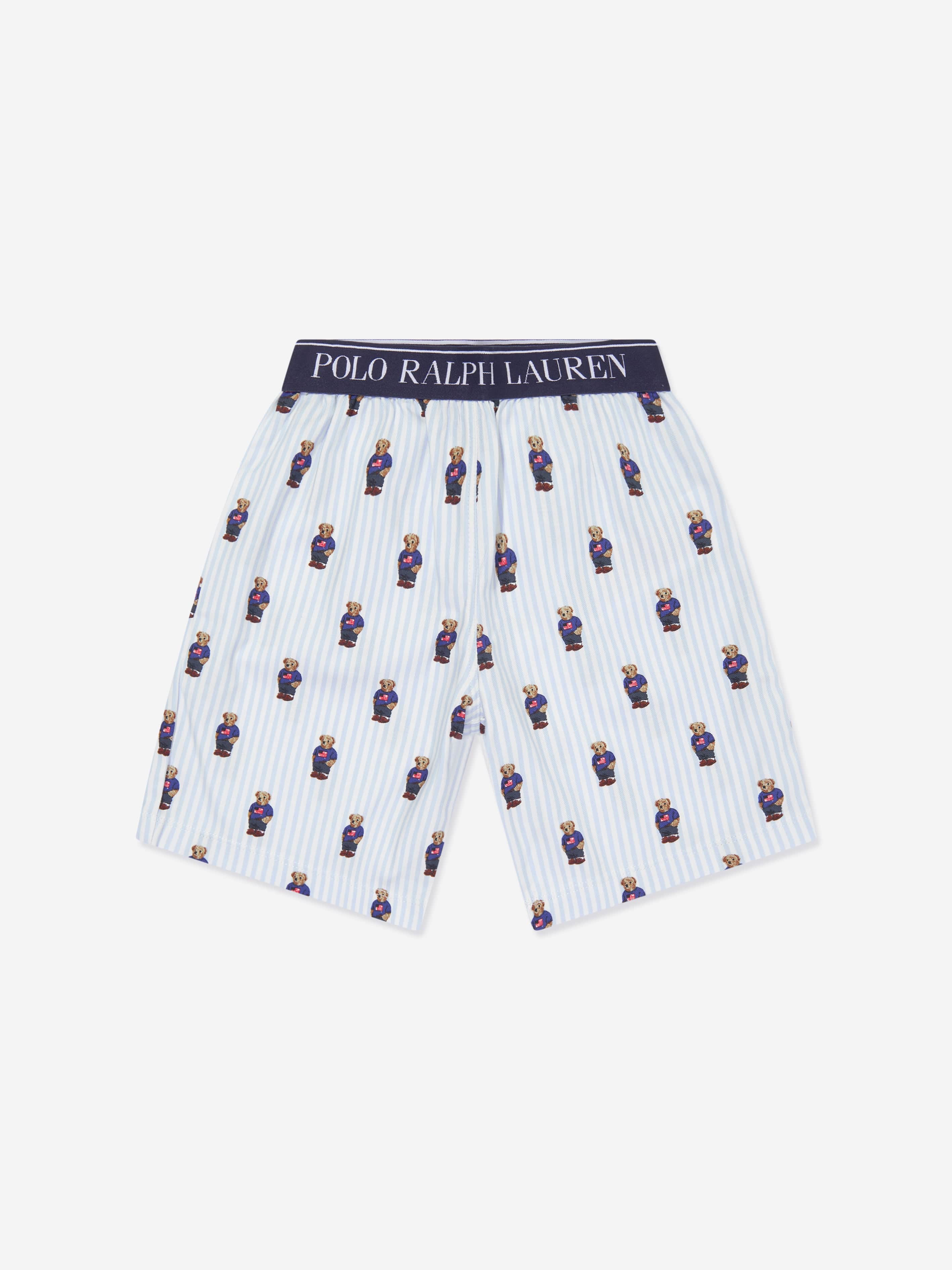 Ralph Lauren Boys T-Shirt And Shorts Pyjama Set in Multicolour Sale Ebay