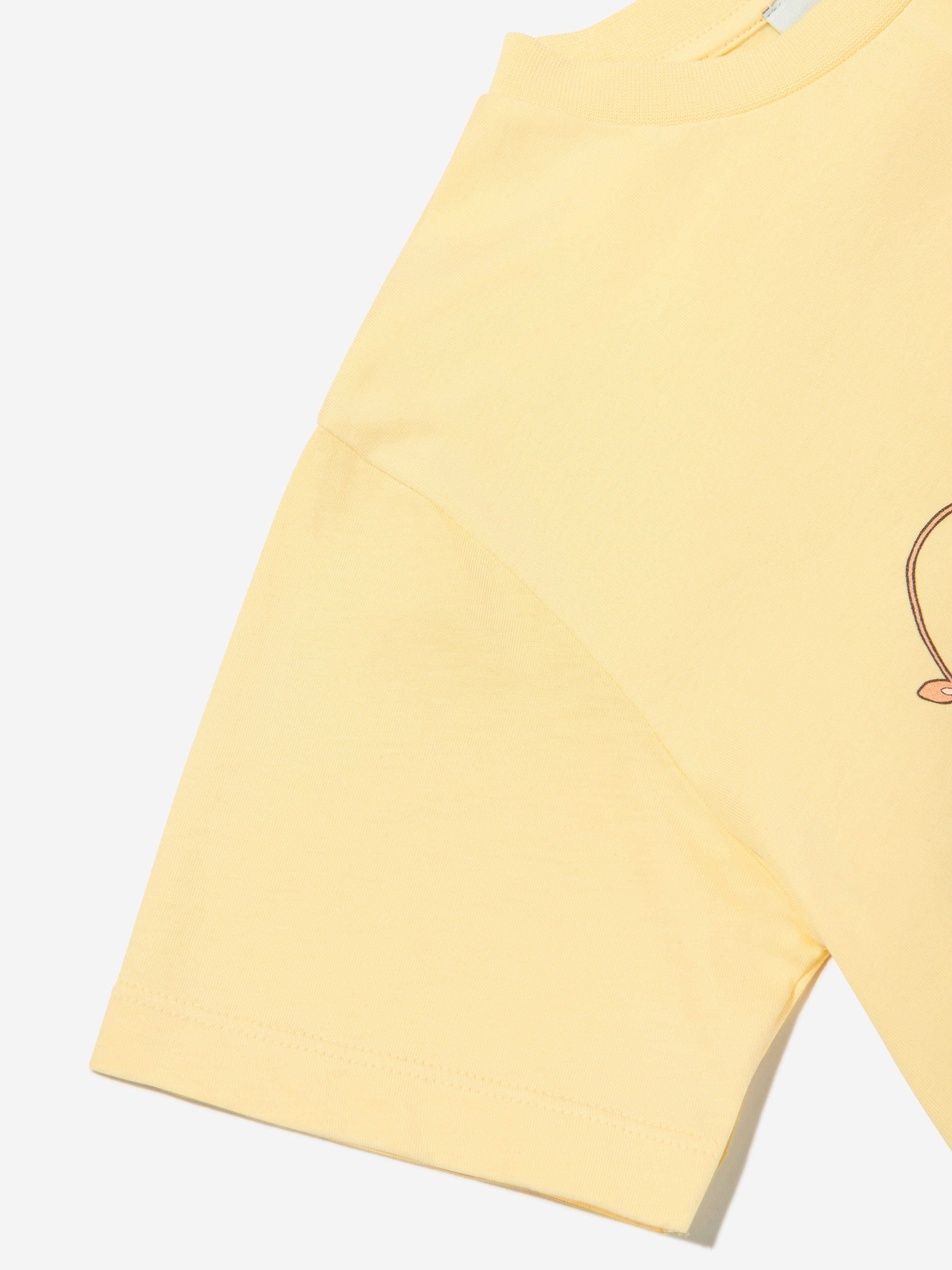 Girls Floral T-Shirt in Yellow Cheap Outlet Locations