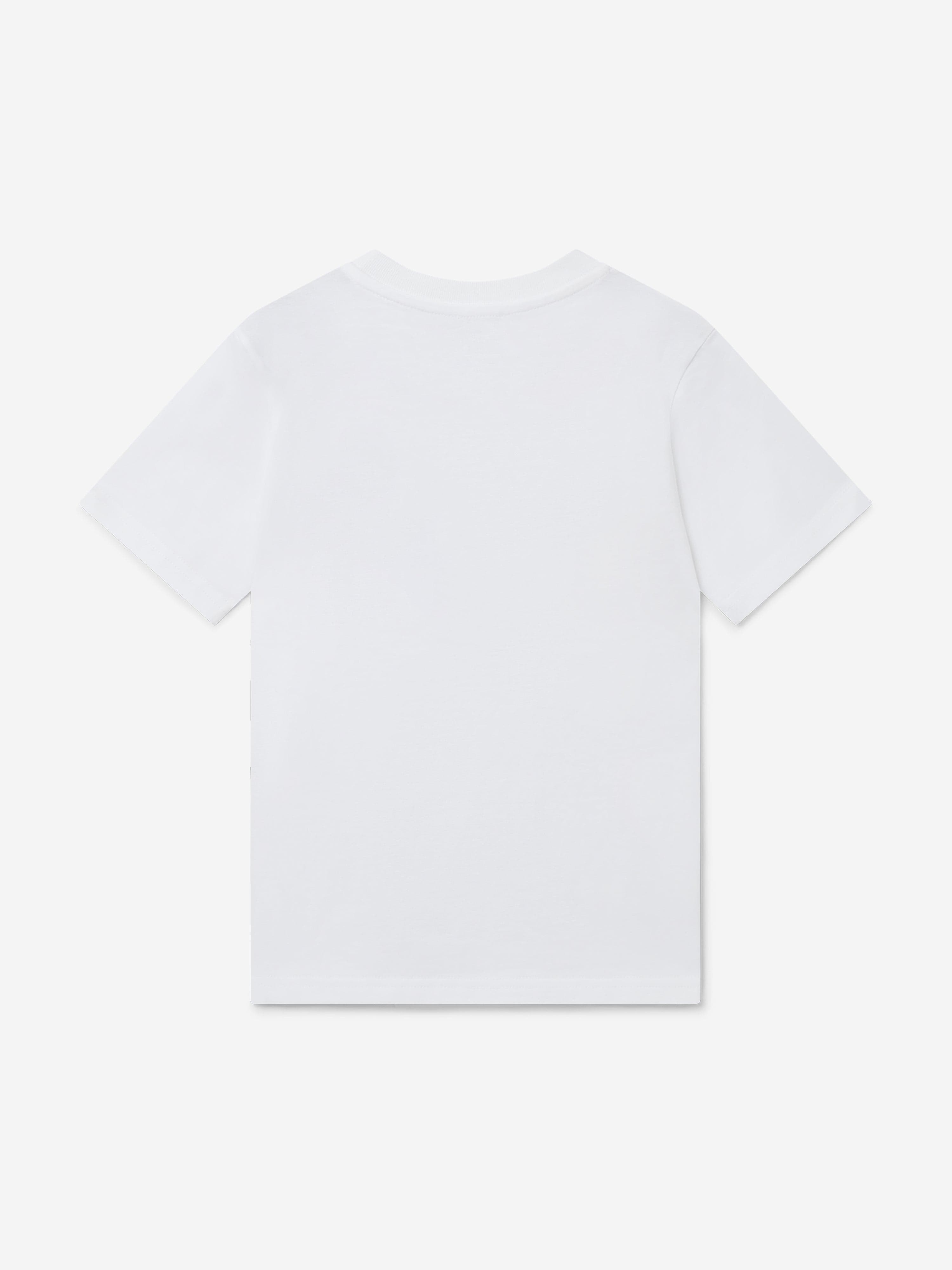 Casablanca Kids Oasis Print T-Shirt in White Buy Cheap Popular