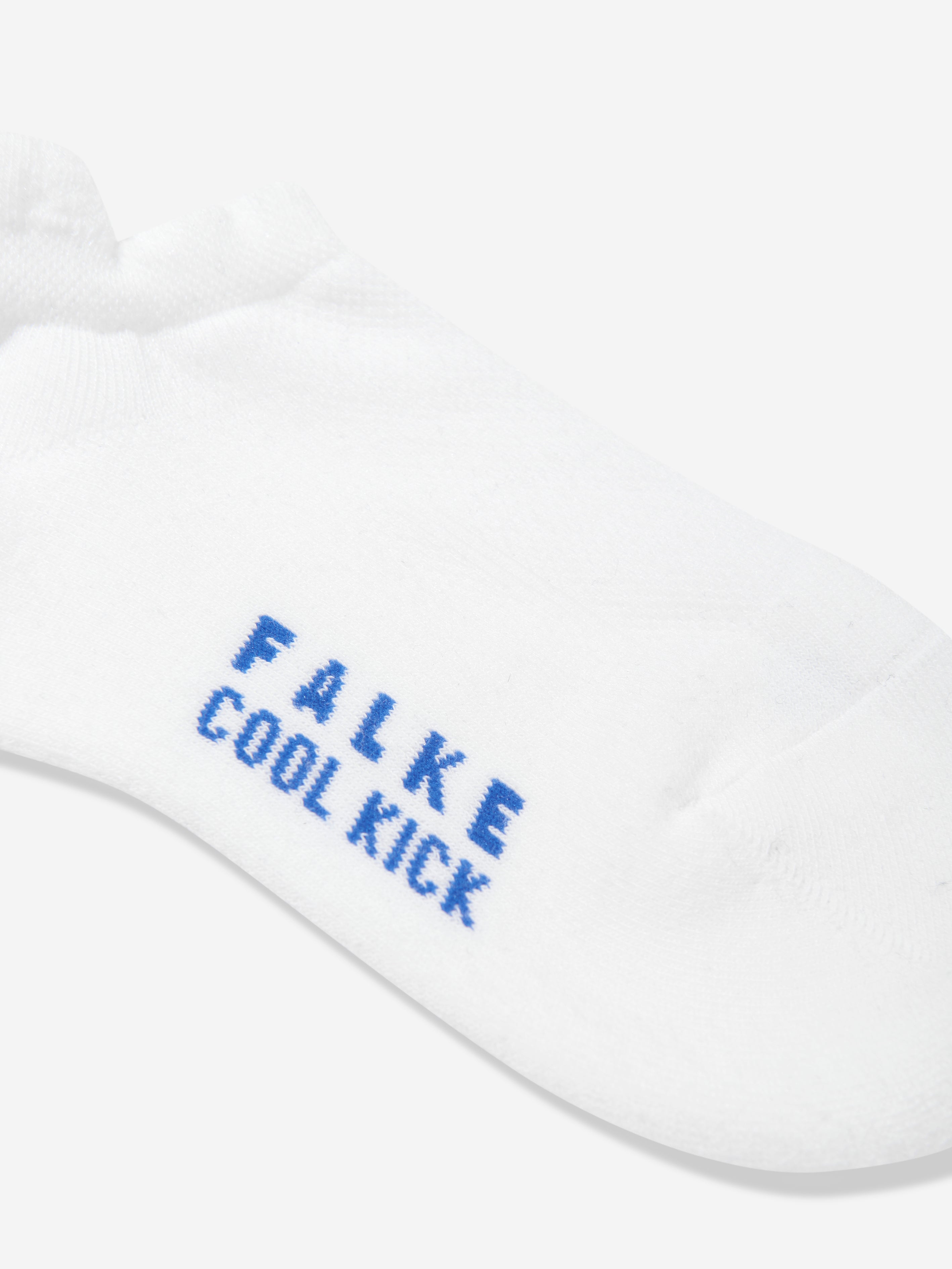Falke Kids Cool Kick Trainer Socks in White Discount Popular
