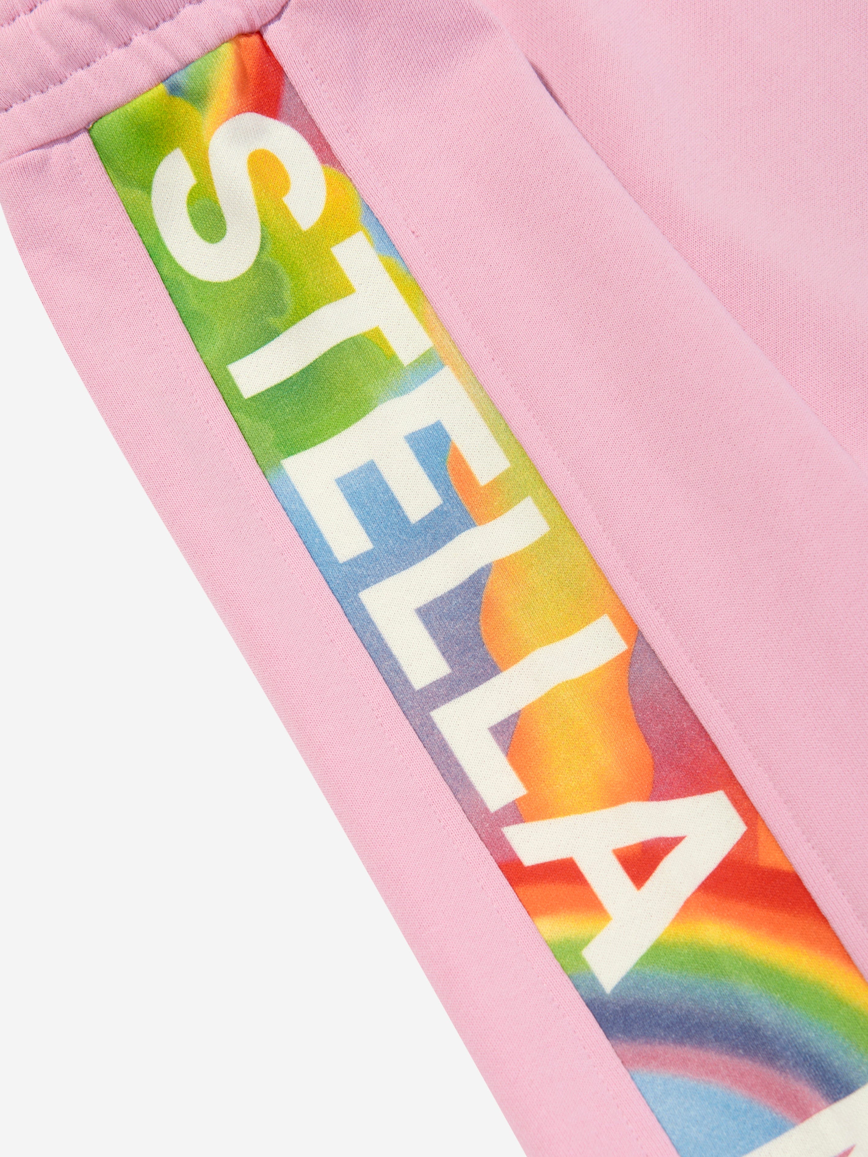 Stella McCartney Girls Logo Joggers in Pink Cheap With Credit Card