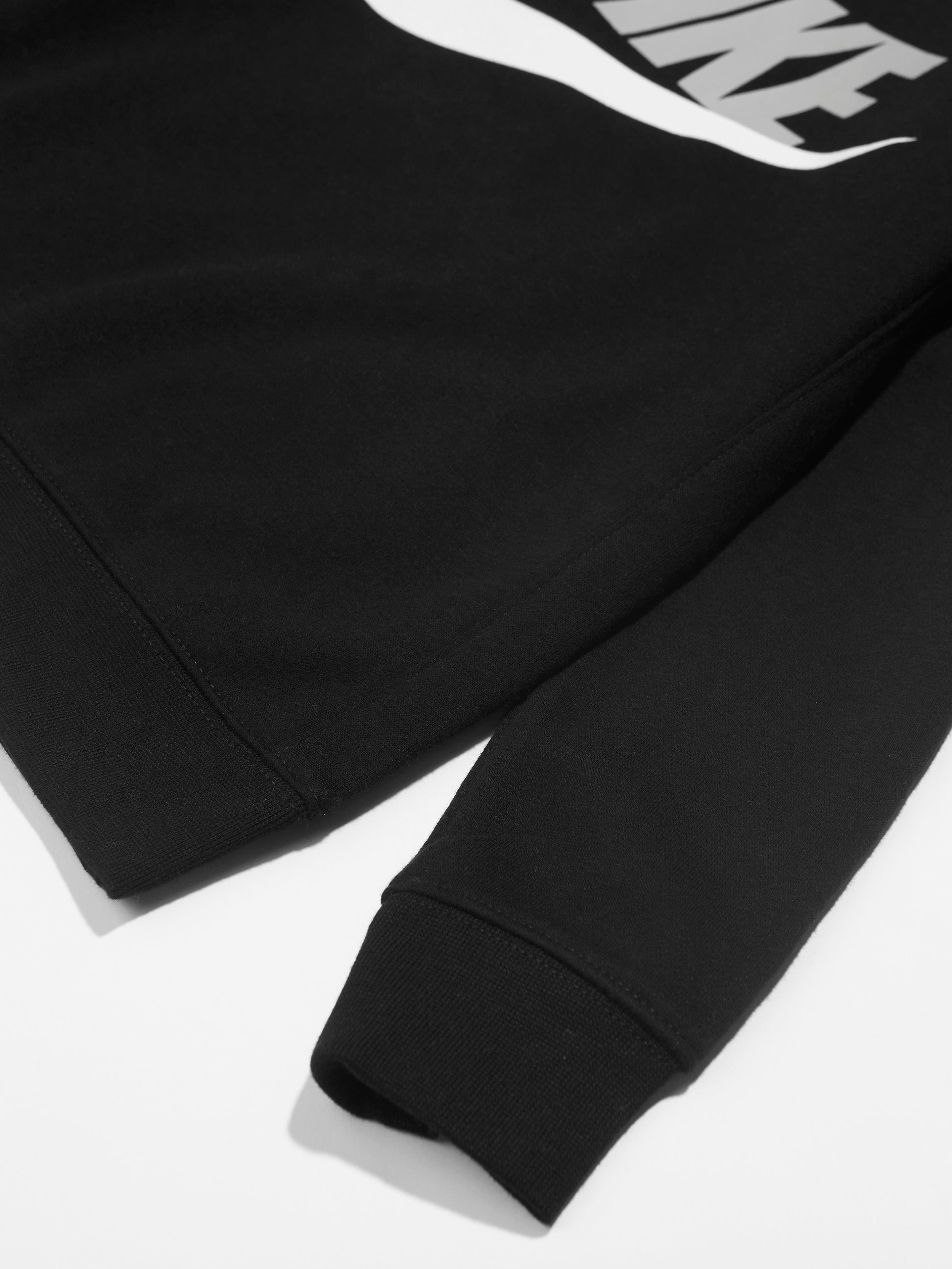 Nike Boys Club HBR Fleece Sweatshirt in Black Official Online
