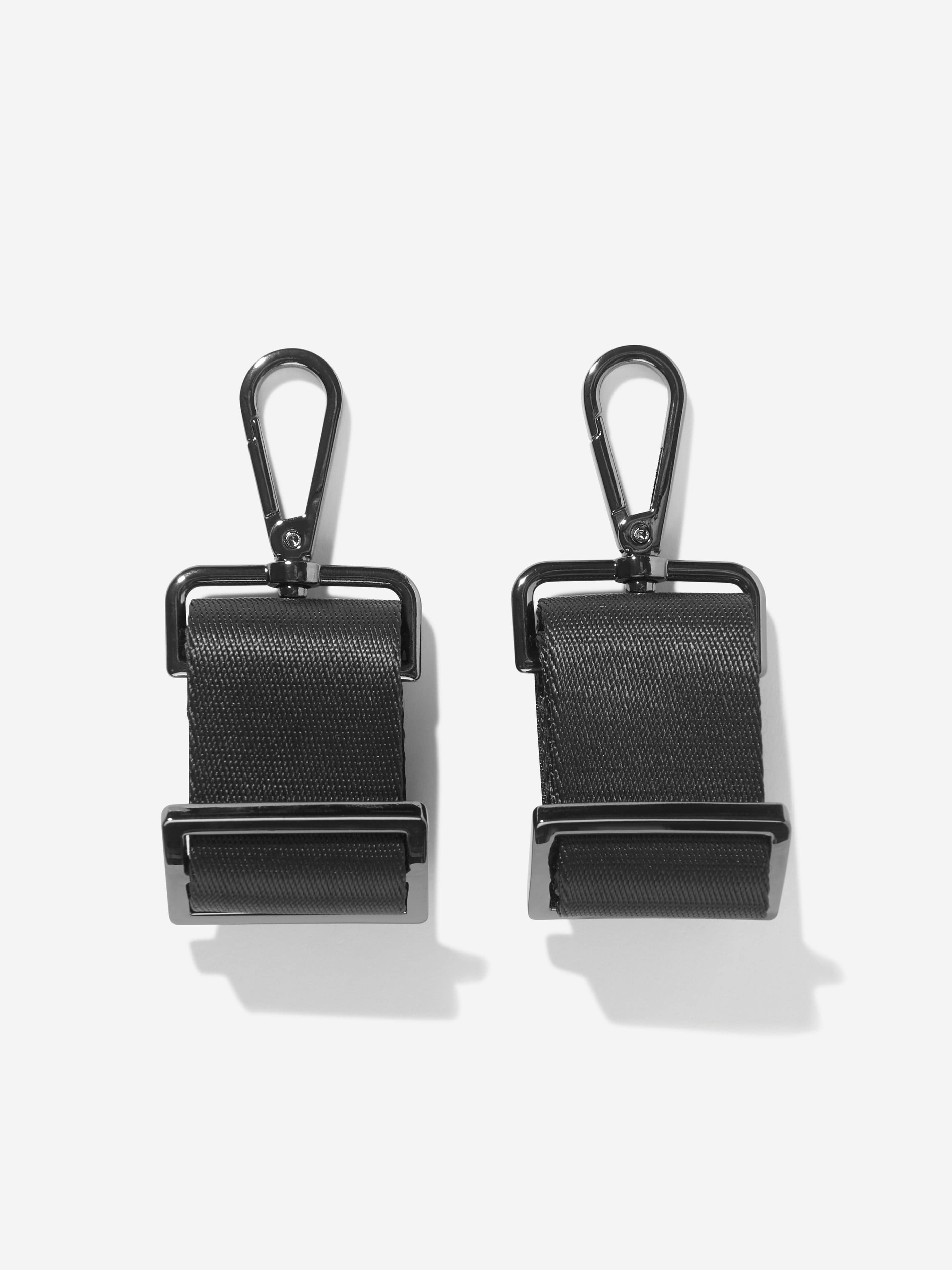 Tiba + Marl Baby Stroller Clips in Black/Gunmetal Buy Cheap Authentic