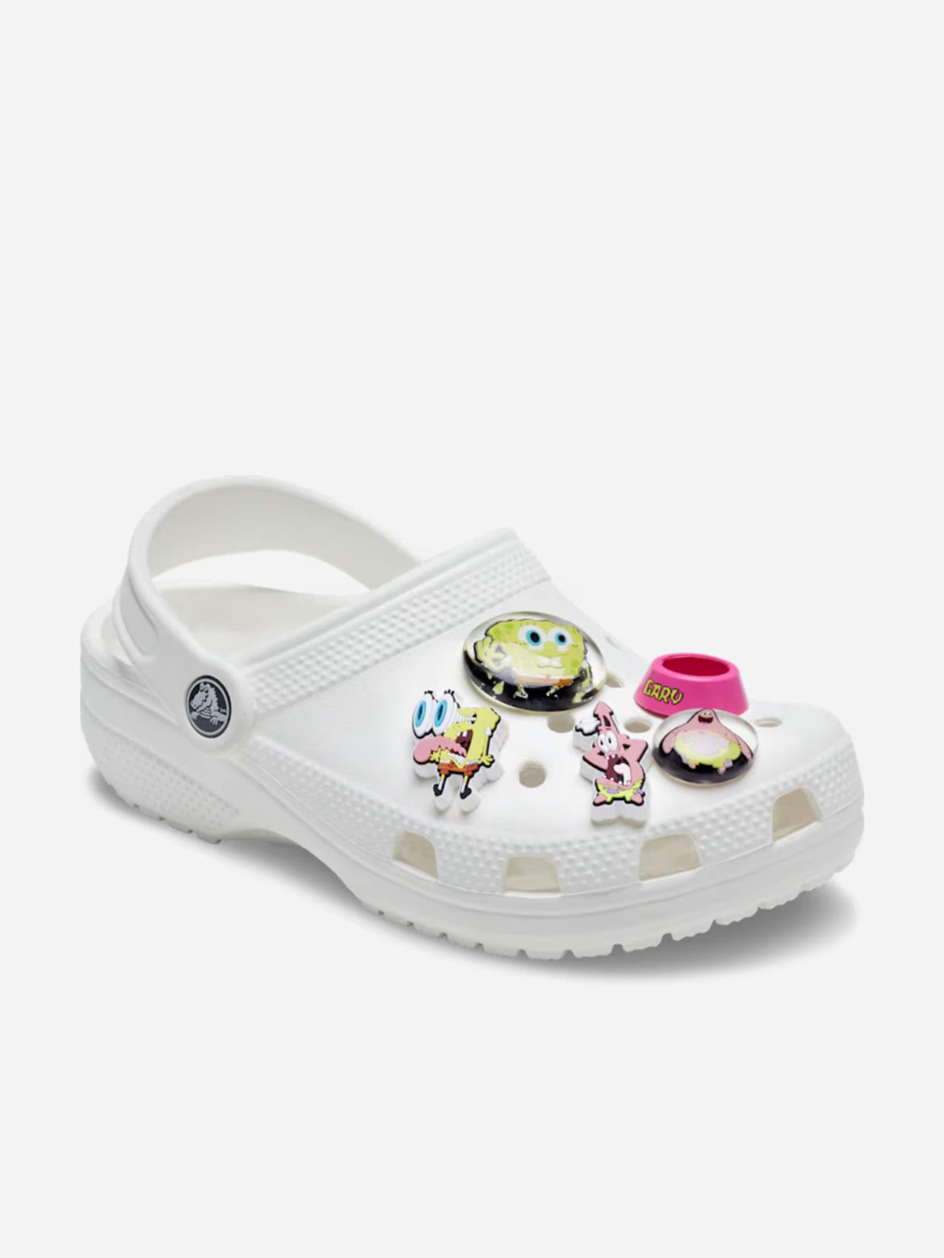 Crocs Kids Spongebob Bubble Jibbitz Charm 5 Pack in Multicolour Online Sale