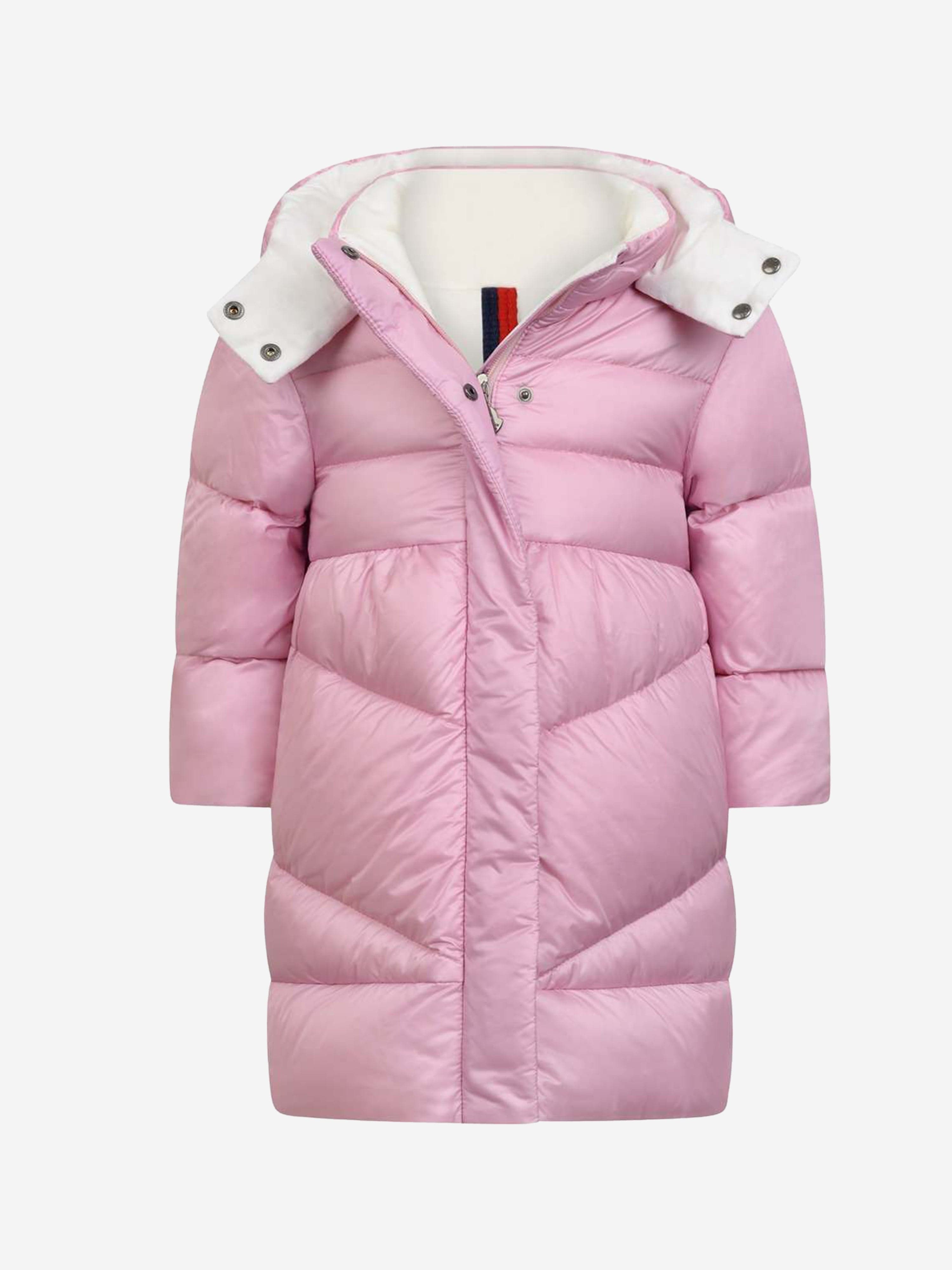 Moncler Enfant Baby Girls Down Padded Vegne Coat Free Shipping Popular
