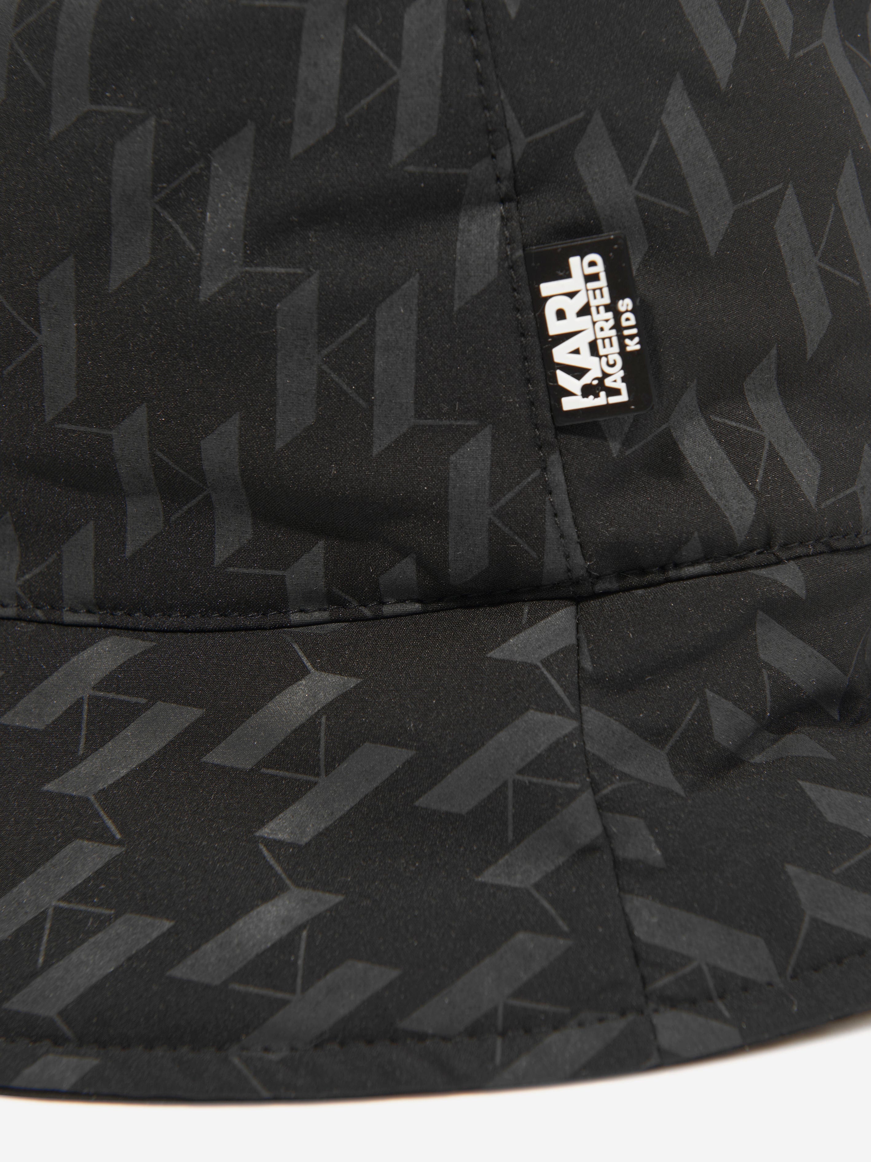 Karl Lagerfeld Girls Karl Bucket Hat in Black Clearance Supply