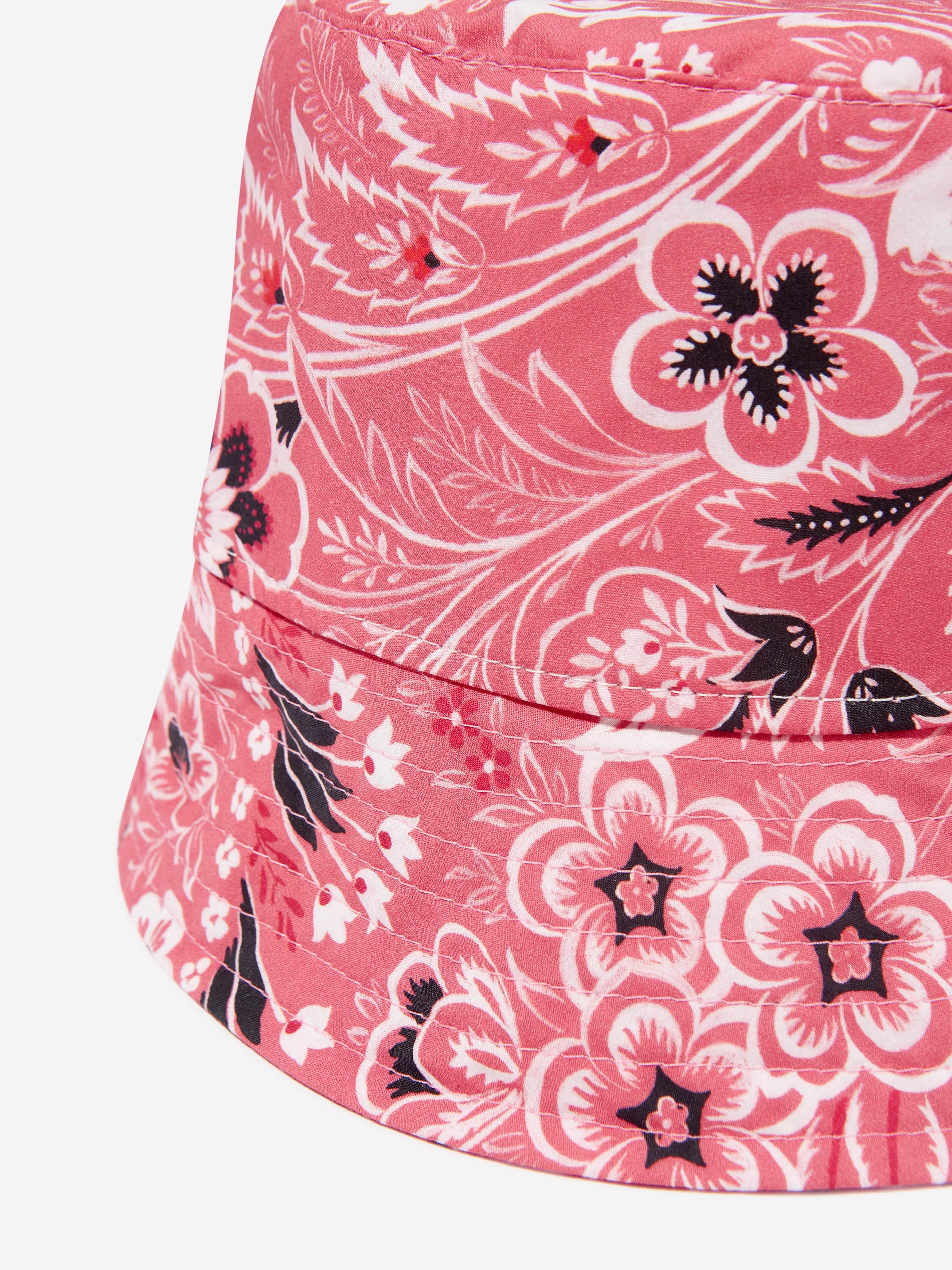 Etro Kids Floral Paisley Hat in Pink For Cheap Pice