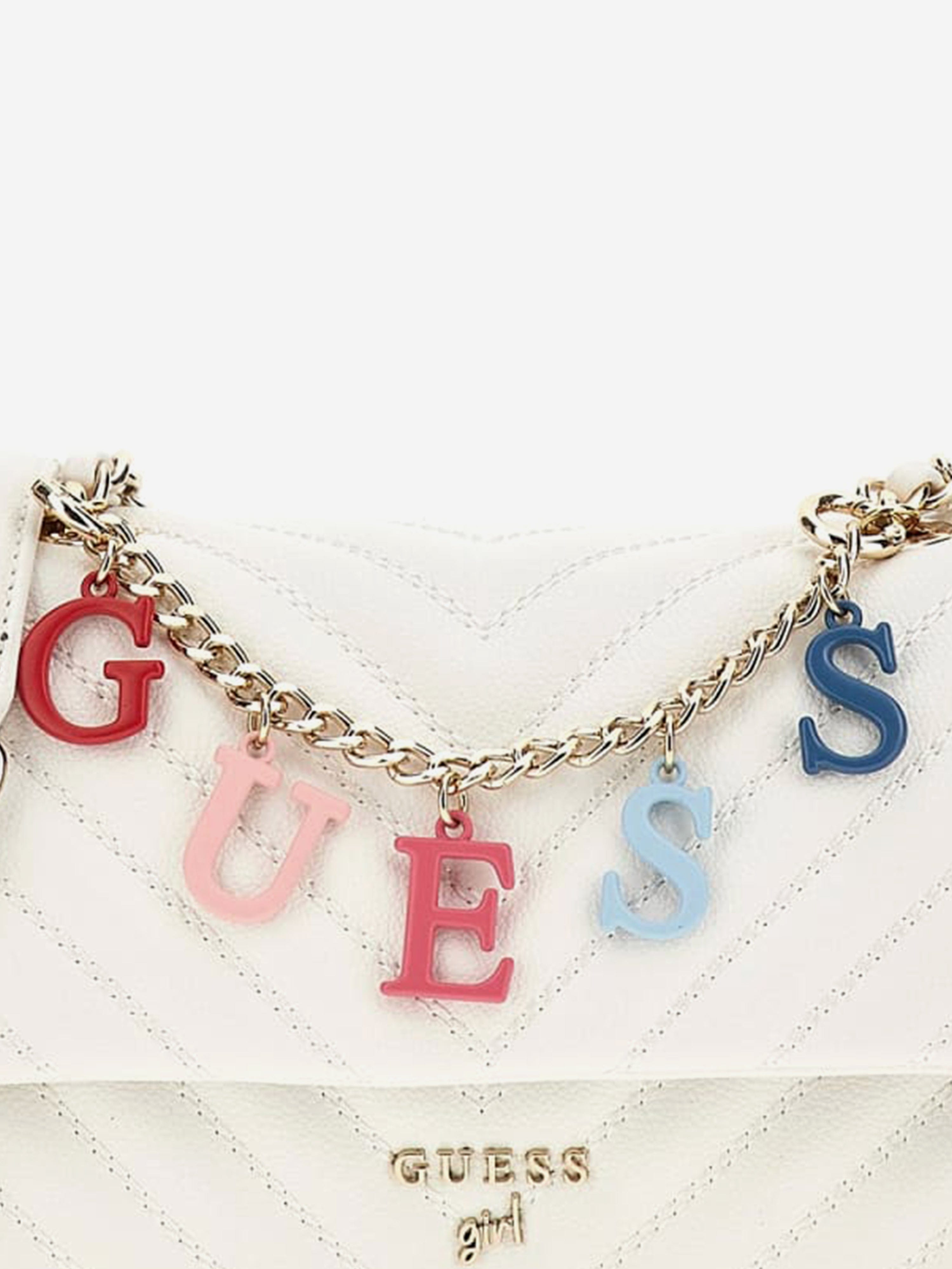 Girls Crossbody Flap Bag in White (20cm) Discounts Sale Online