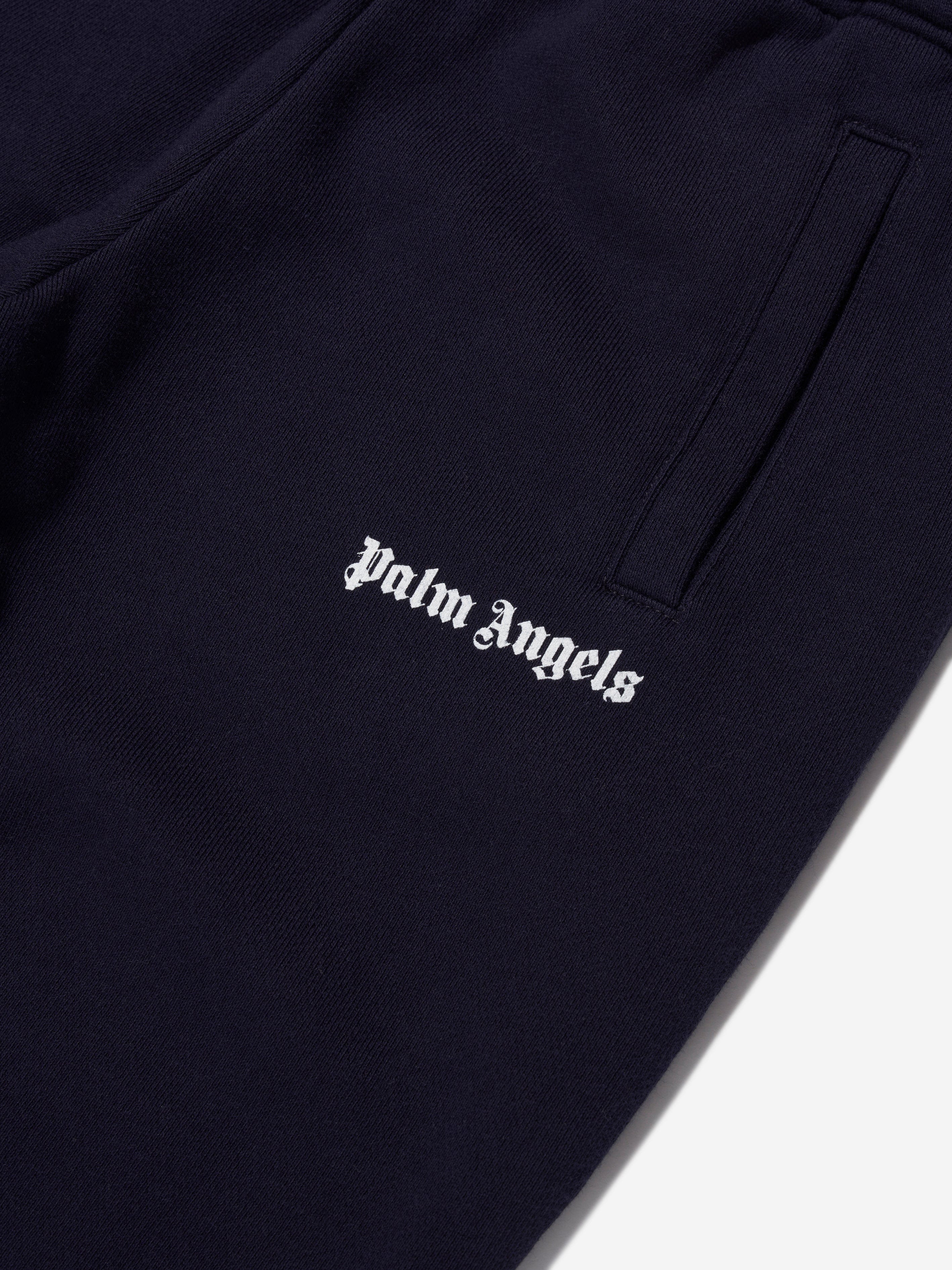 Palm Angels Boys Bears Paisley Joggers in Navy Online Online For Sale