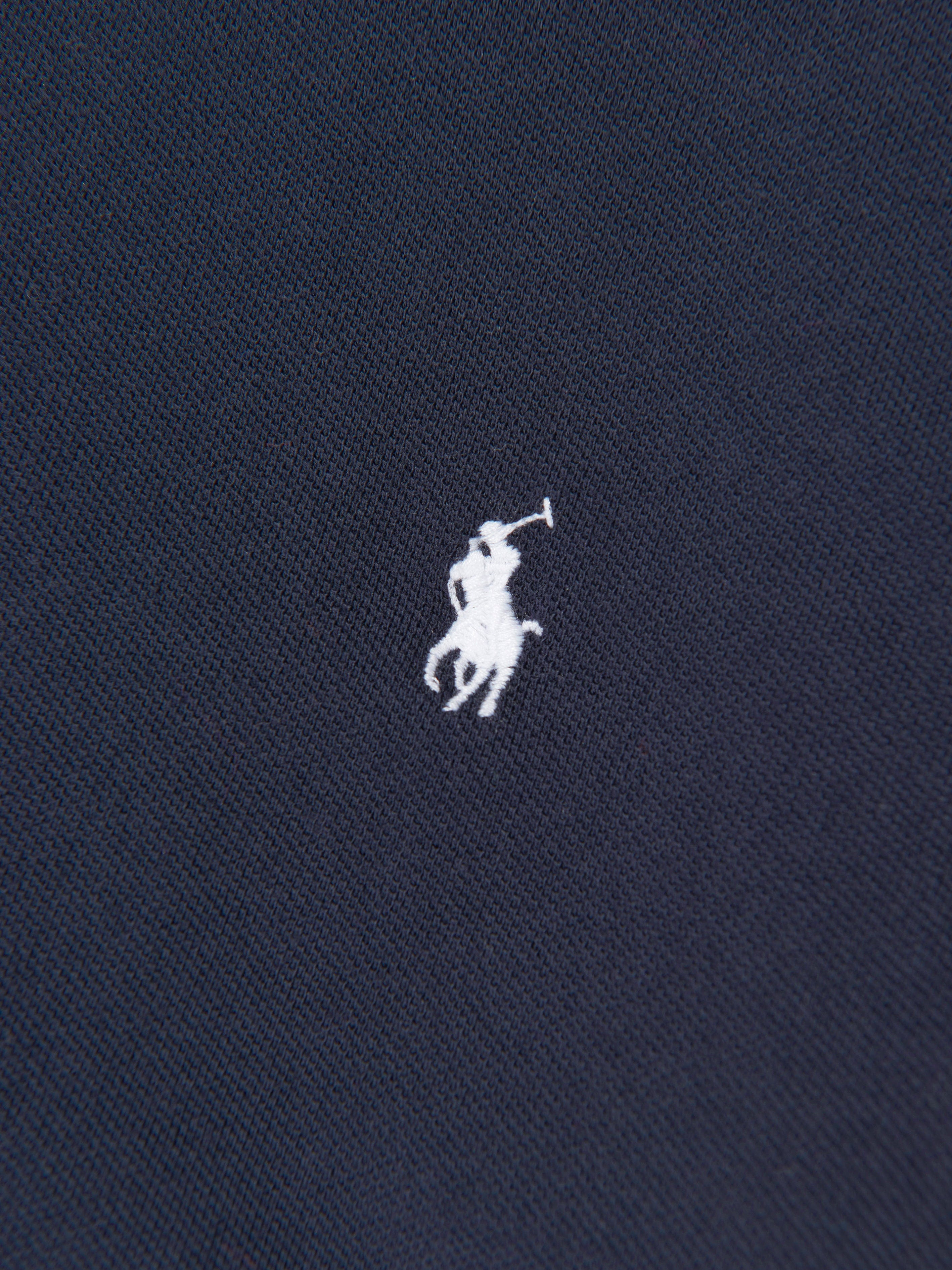 Ralph Lauren Boys Mesh Sport Shirt in Navy Discount Original
