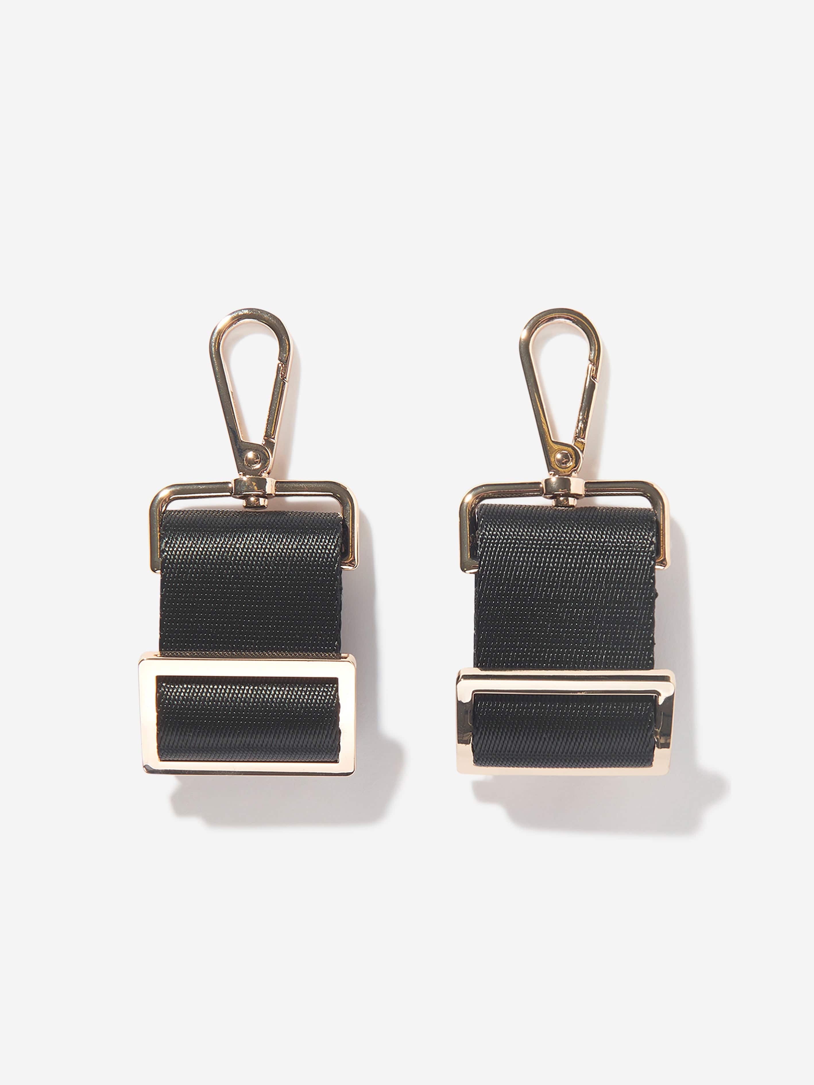 Tiba + Marl Baby Stroller Clips in Black/Gold Choice Online