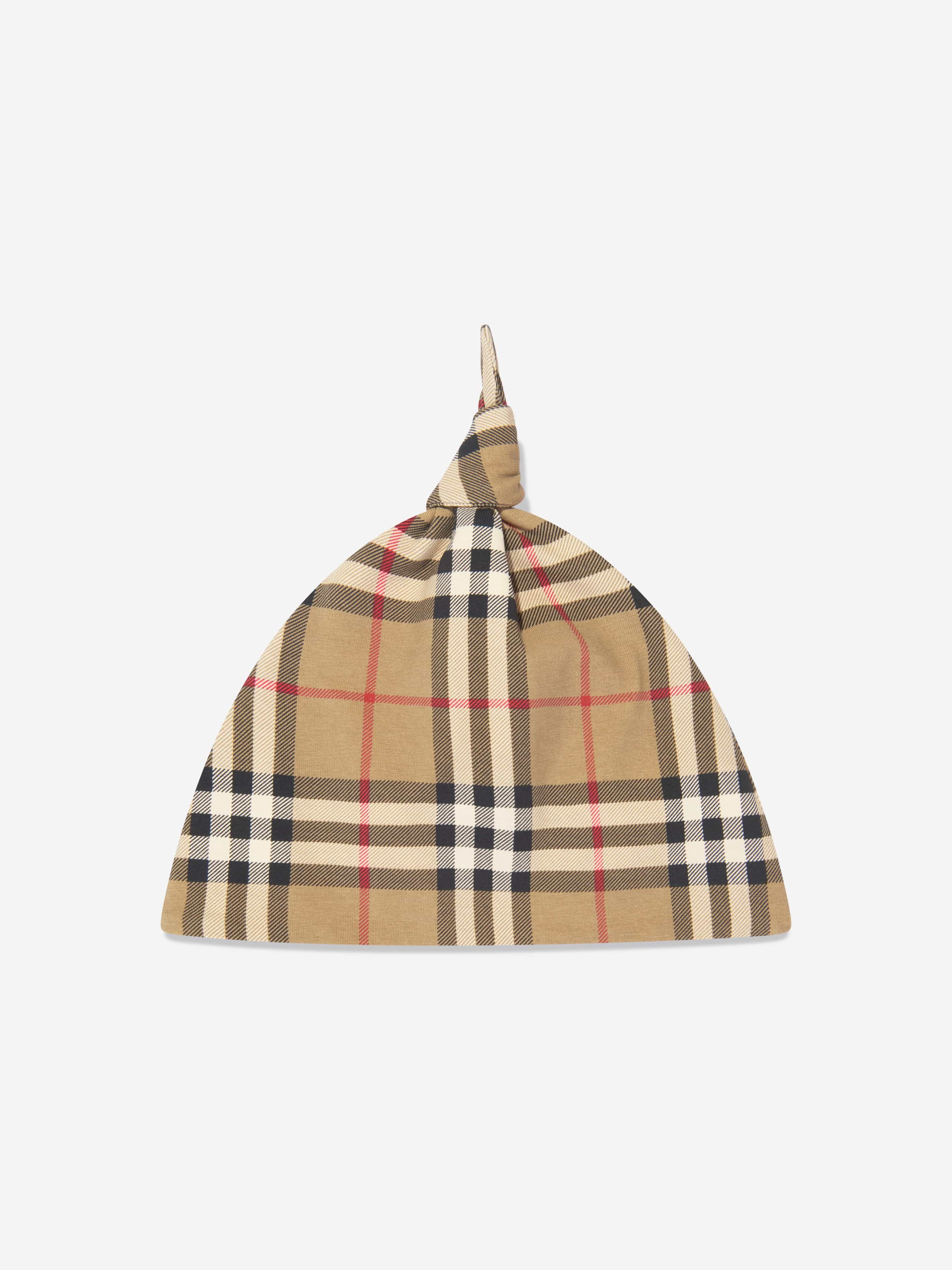 Burberry Baby Claude Romper Set in Archive Beige Check Clearance Low Pice
