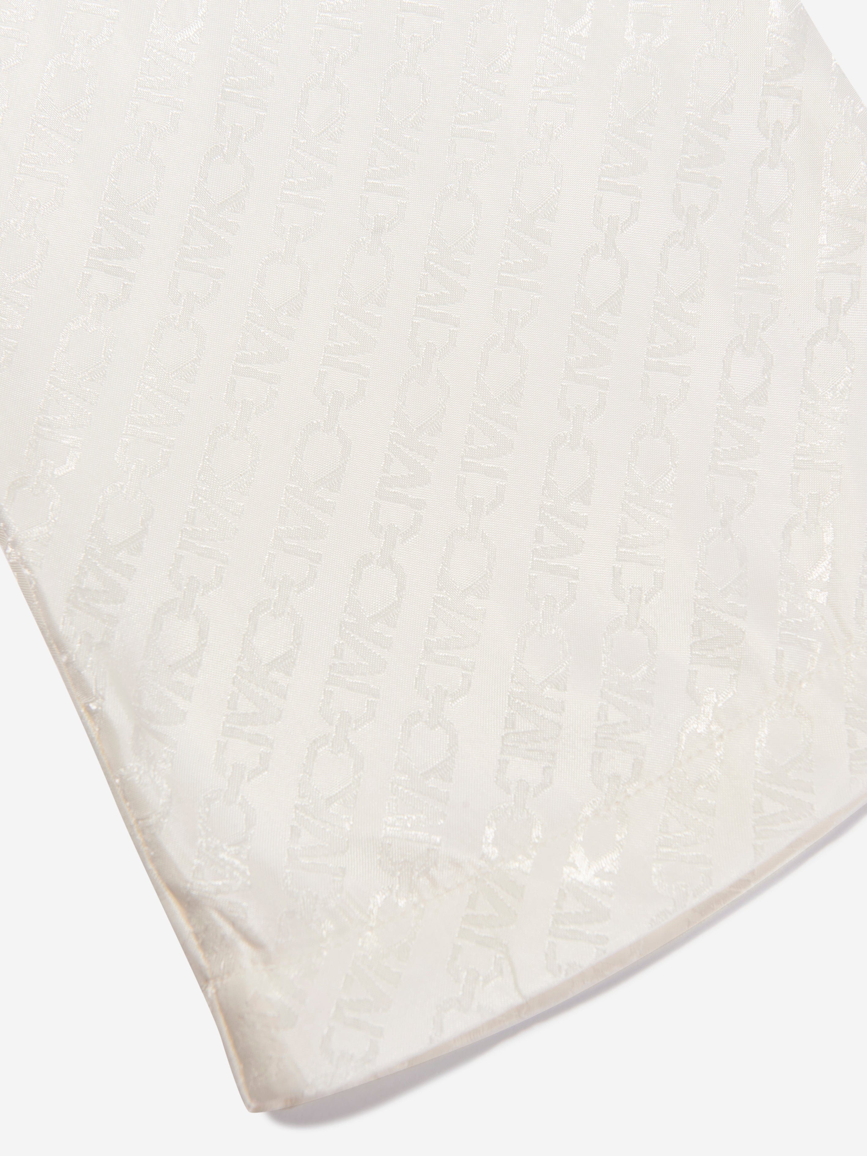 Michael Kors Girls Jacquard Satin Trousers in Ivory Ebay Online