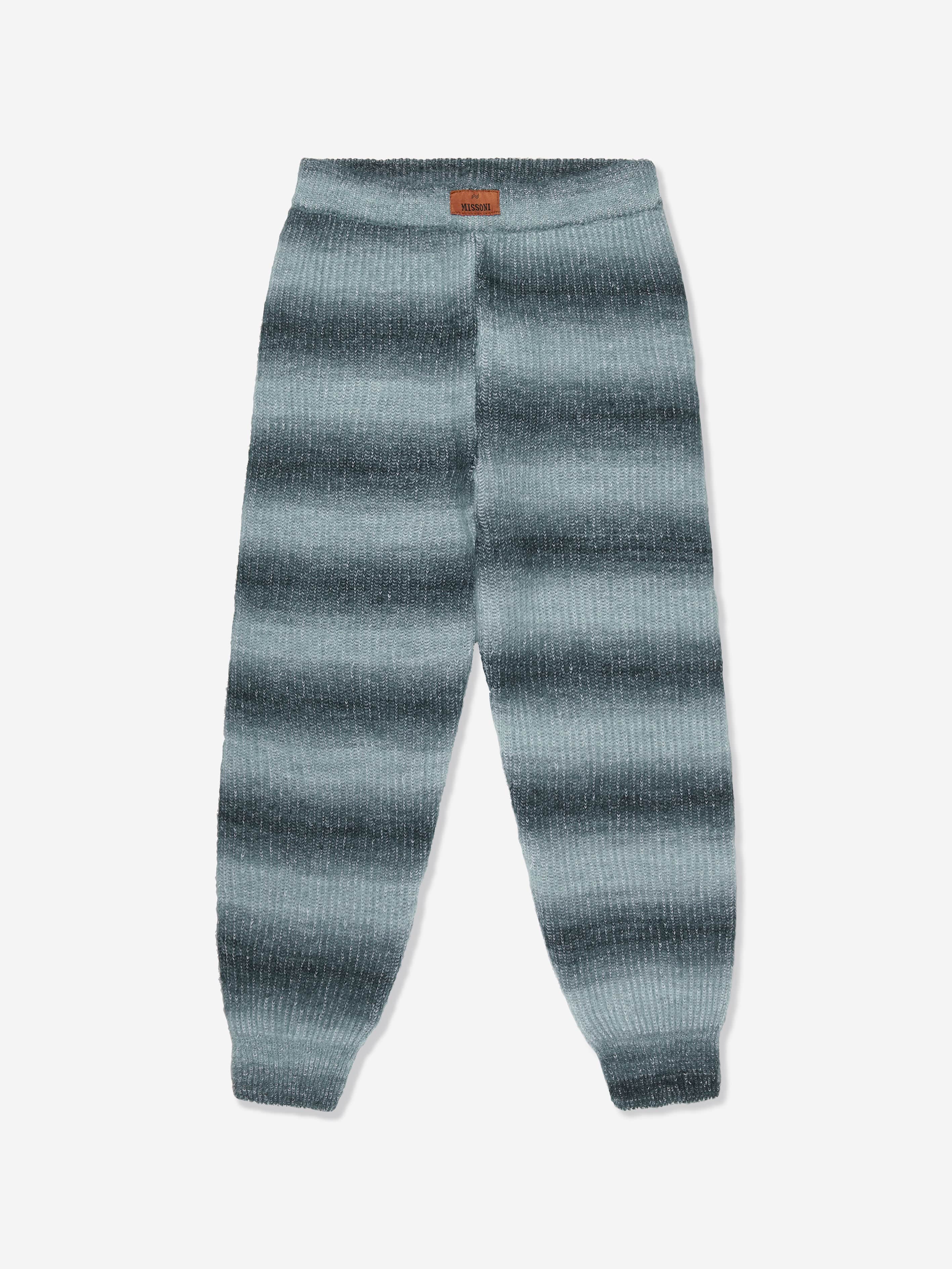 Missoni Kids Knitted Trousers in Grey High Quality Cheap Pice