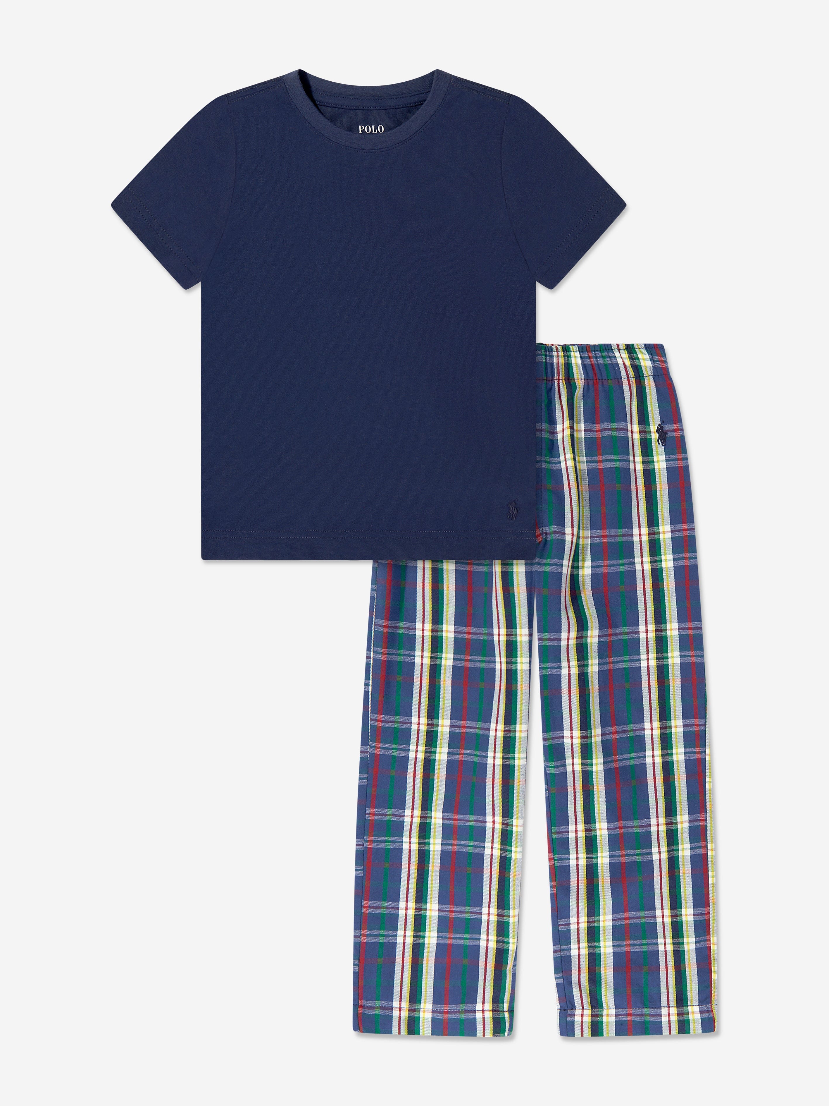 Ralph Lauren Boys Pyjama Set in Navy Buy Cheap Free Shipping