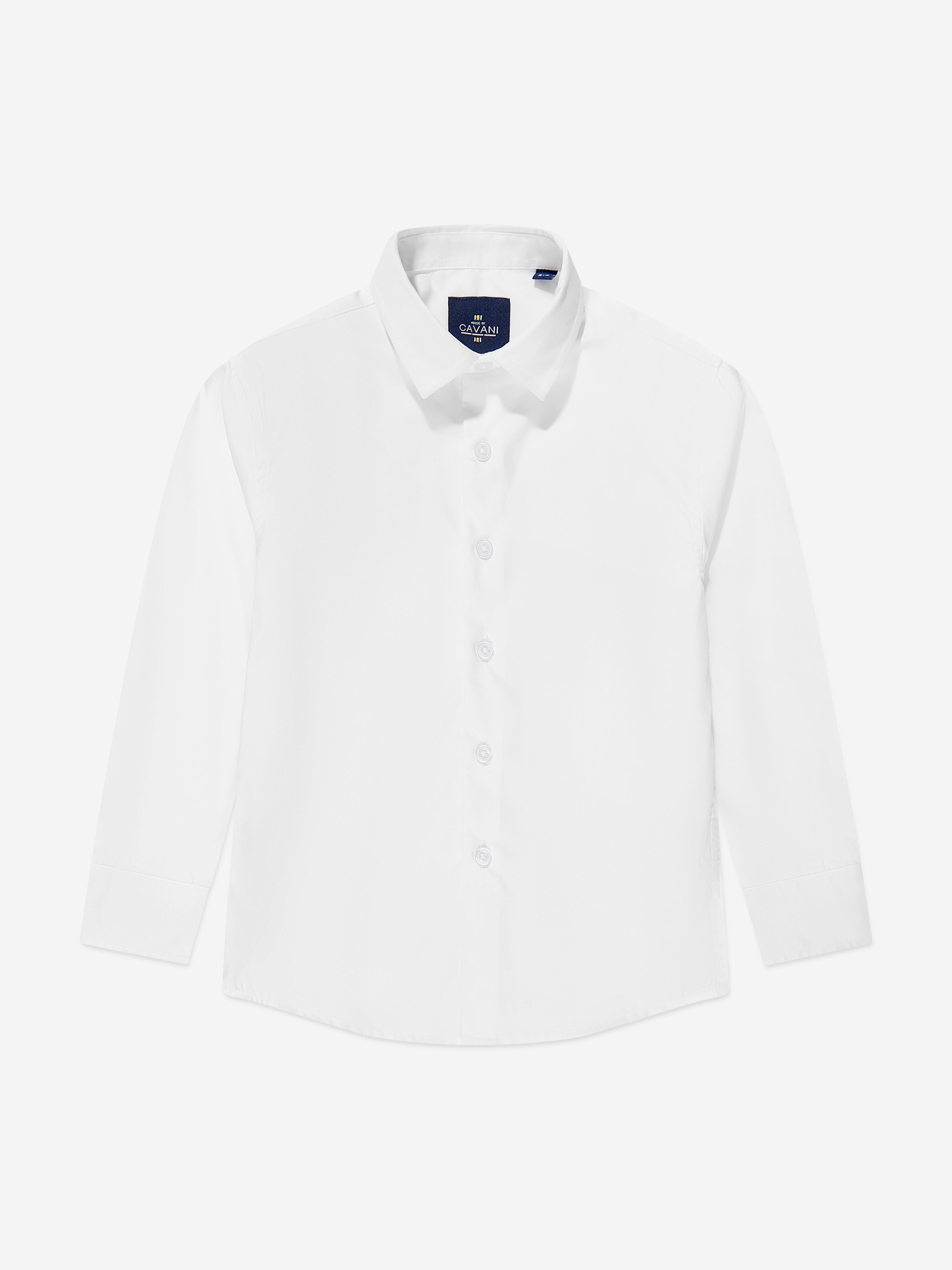 House Of Cavani Boys Miatti Long Sleeve Shirt in White 2025 New Sale Online