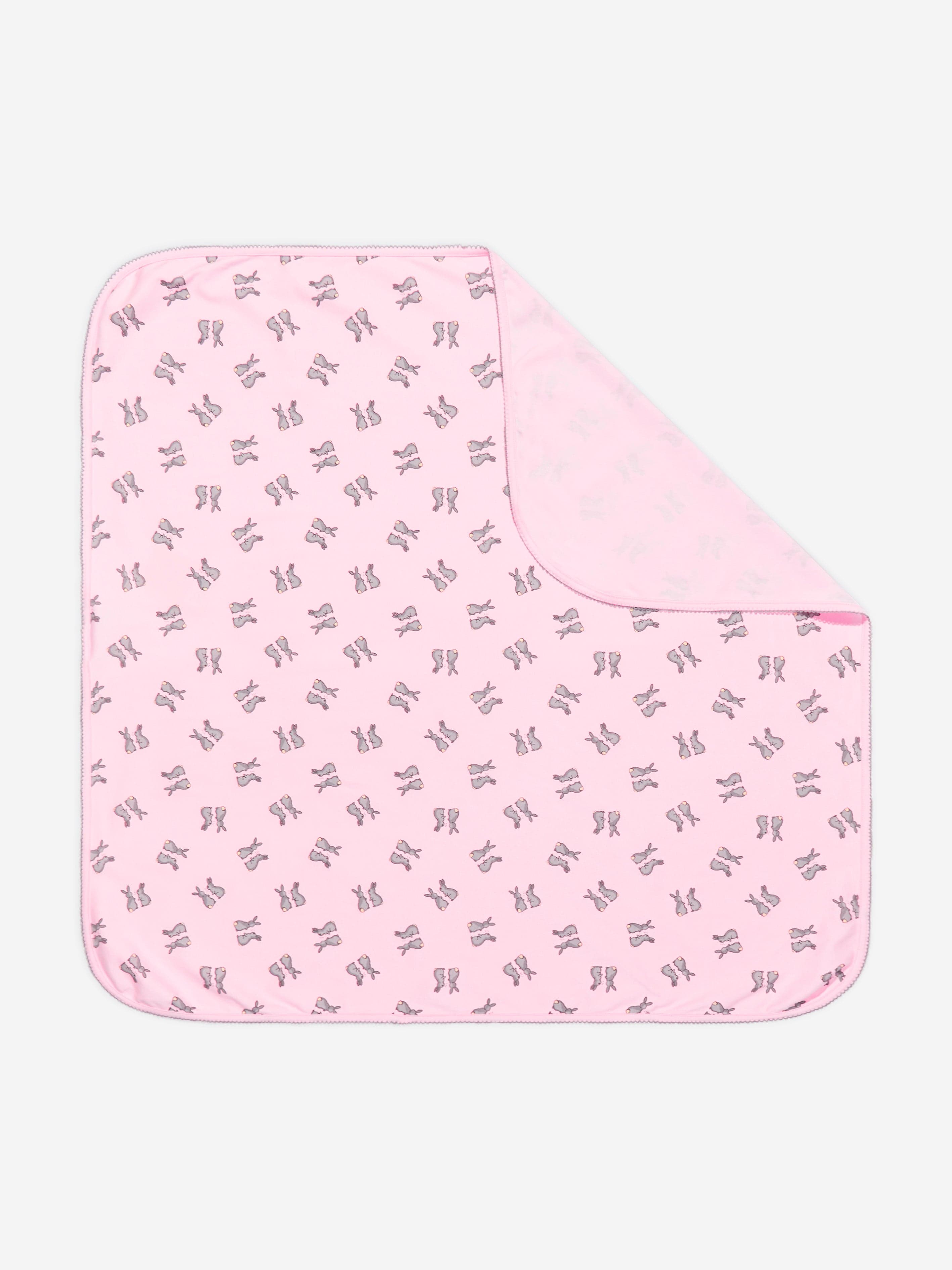 Rachel Riley Baby Girls Bunny Blanket in Pink Sale Wiki