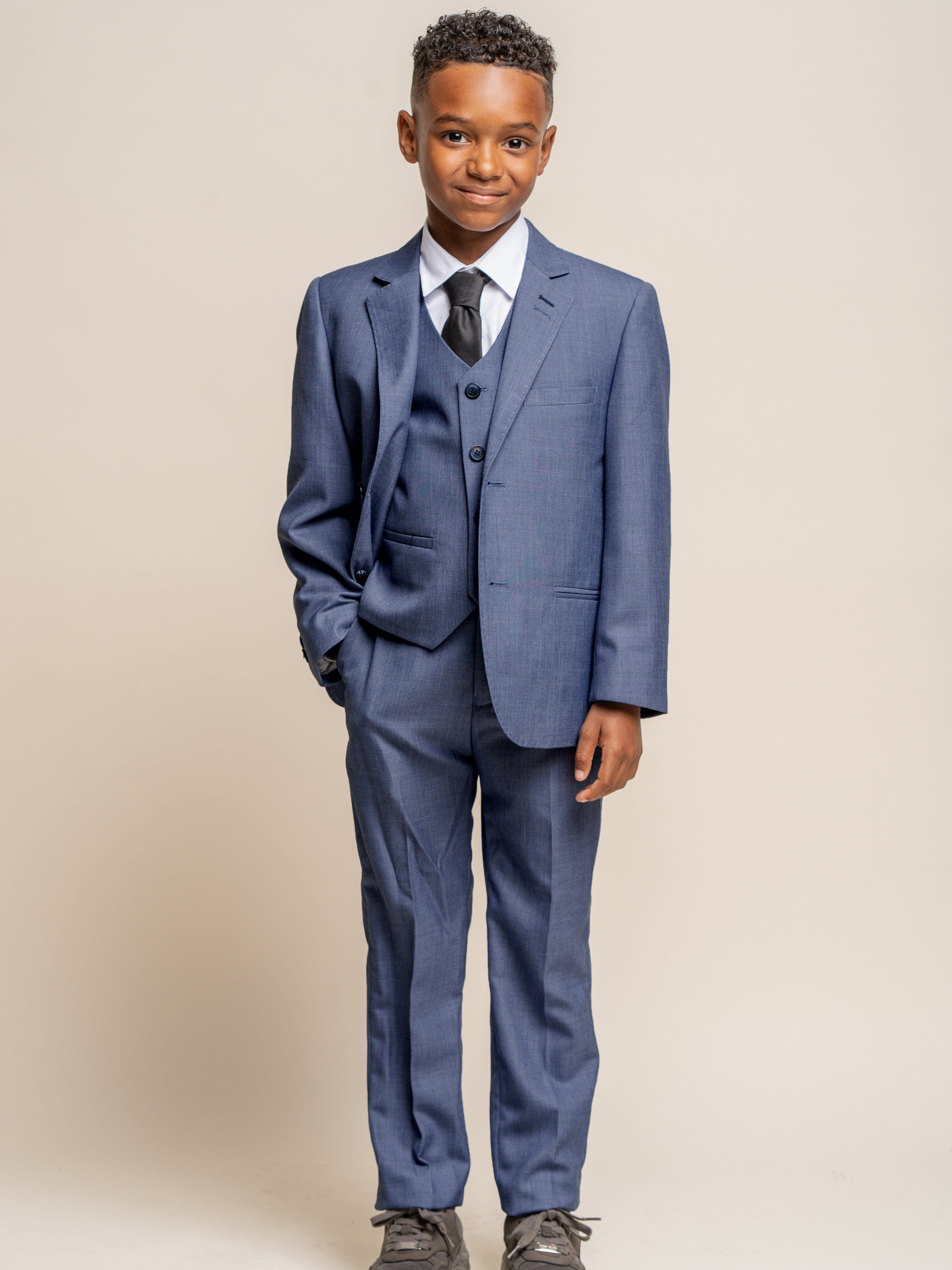 House Of Cavani Boys Jay Suit in Blue Manchester For Sale
