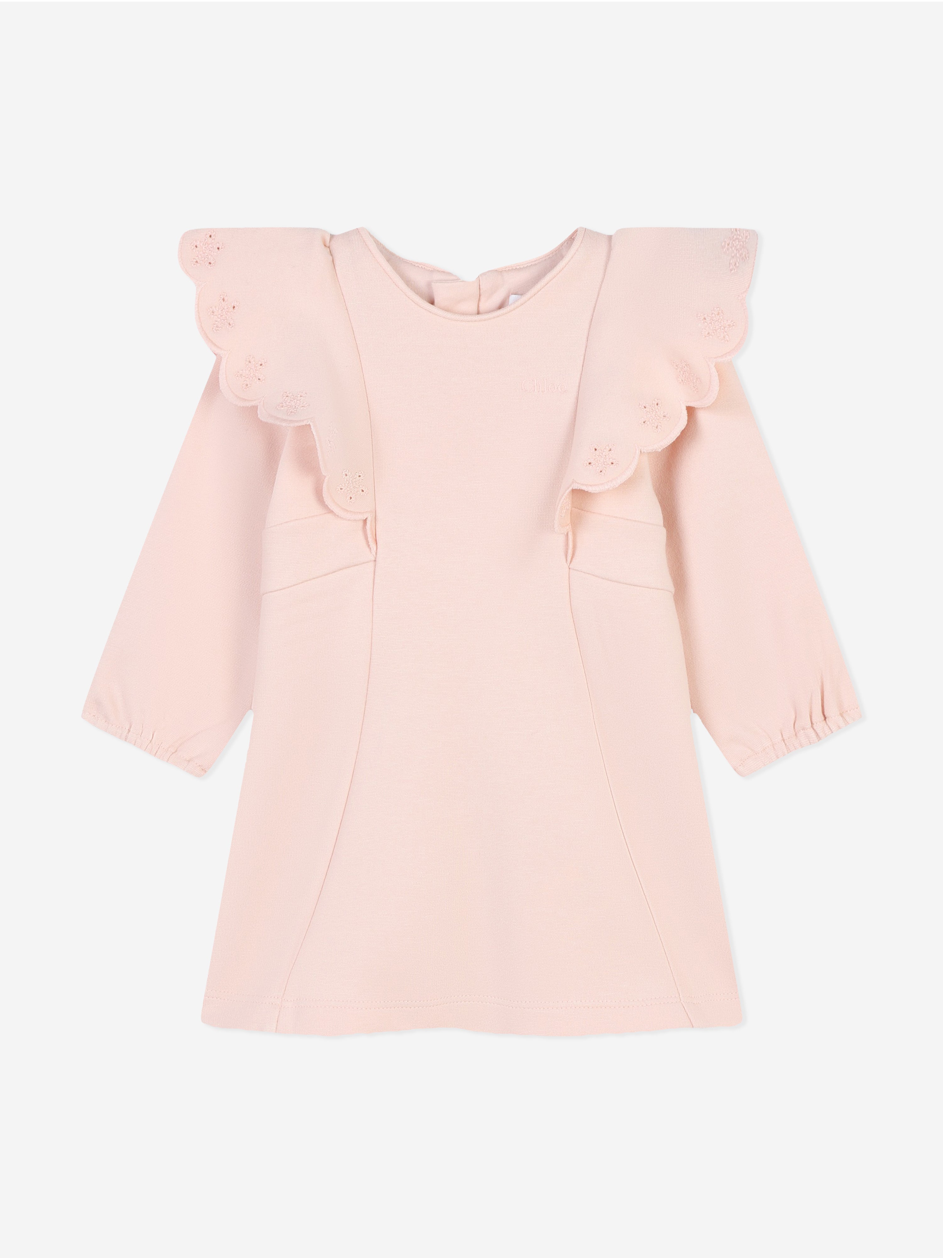 Chlo¨¦ Baby Girls Milano Ruffle Dress in Pink Online Online Original
