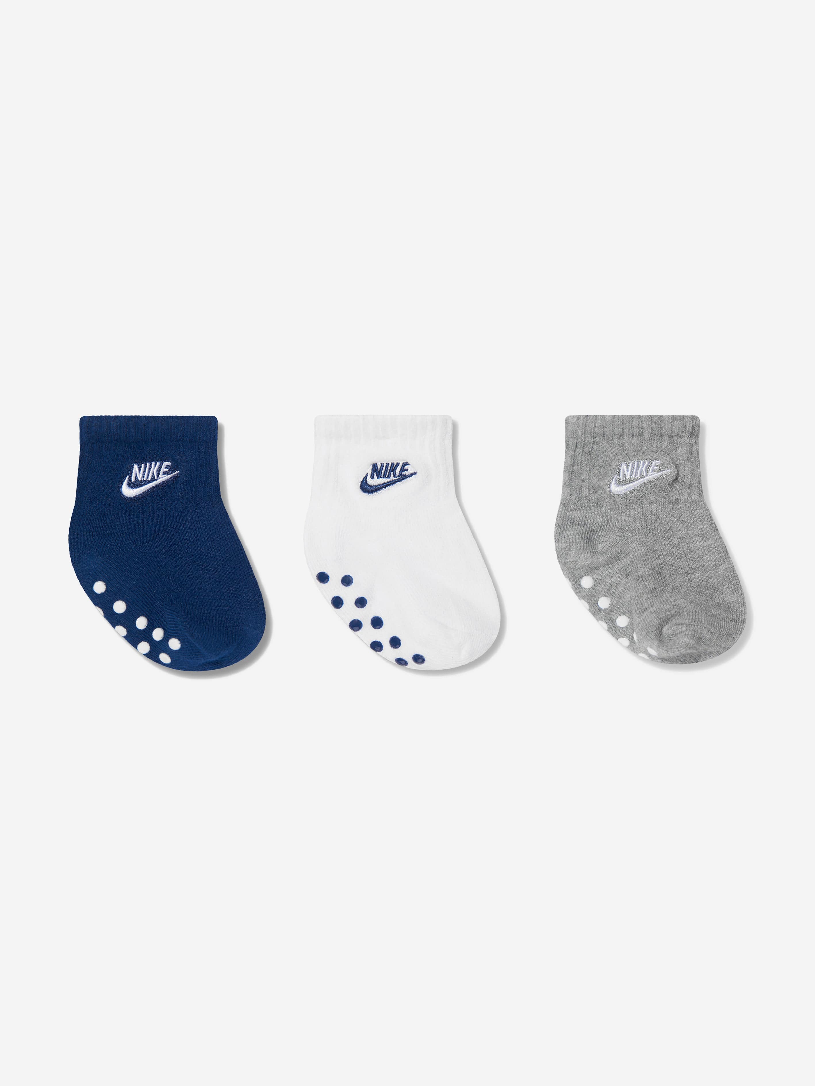 Nike Boys Core Futura Gripper Socks Set in Multicolour Cheap Free Shipping