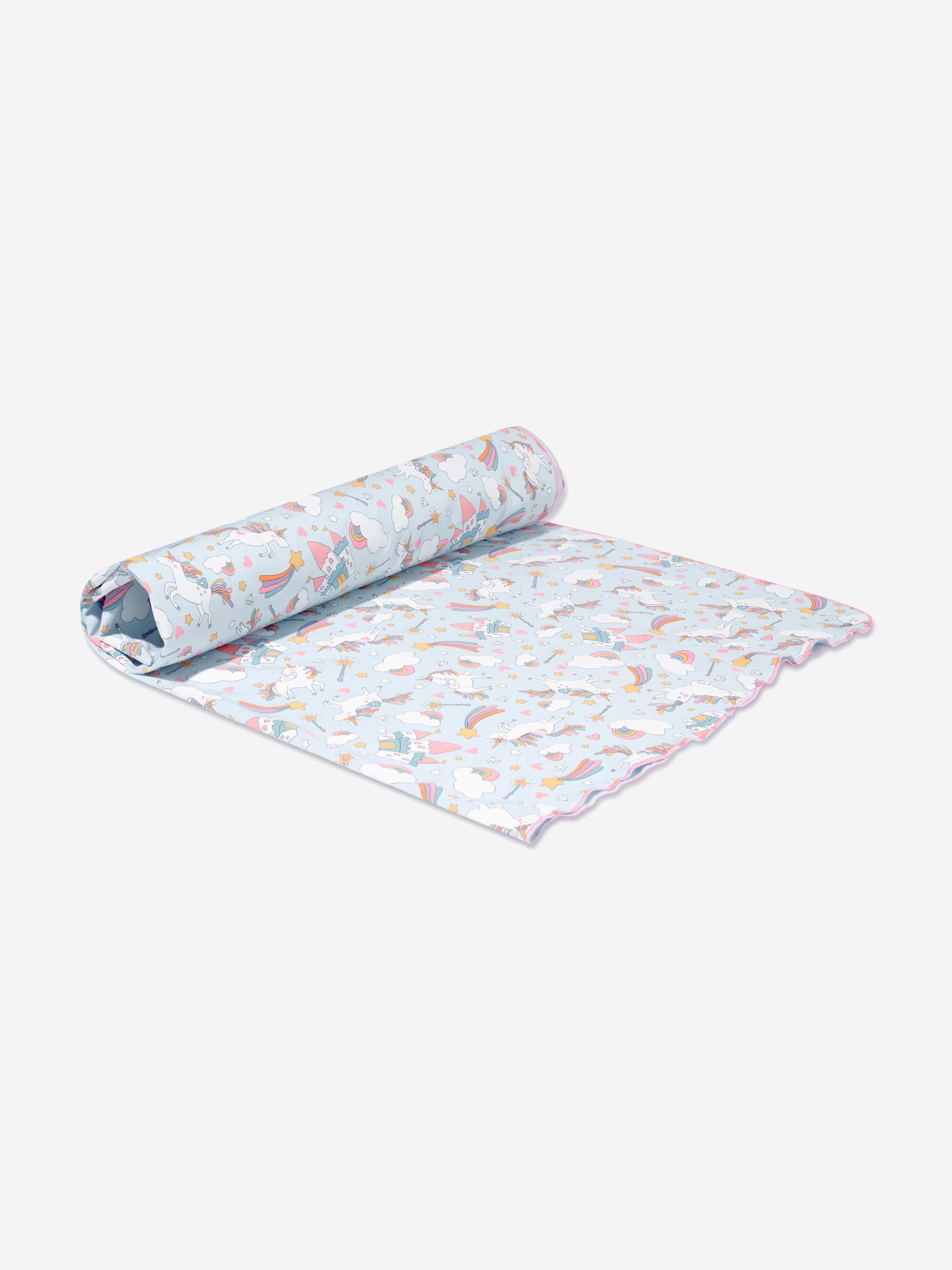 Magnolia Baby Baby Girls Dreamy Unicorns Swaddle Blanket in Pink Manchester Cheap Pice