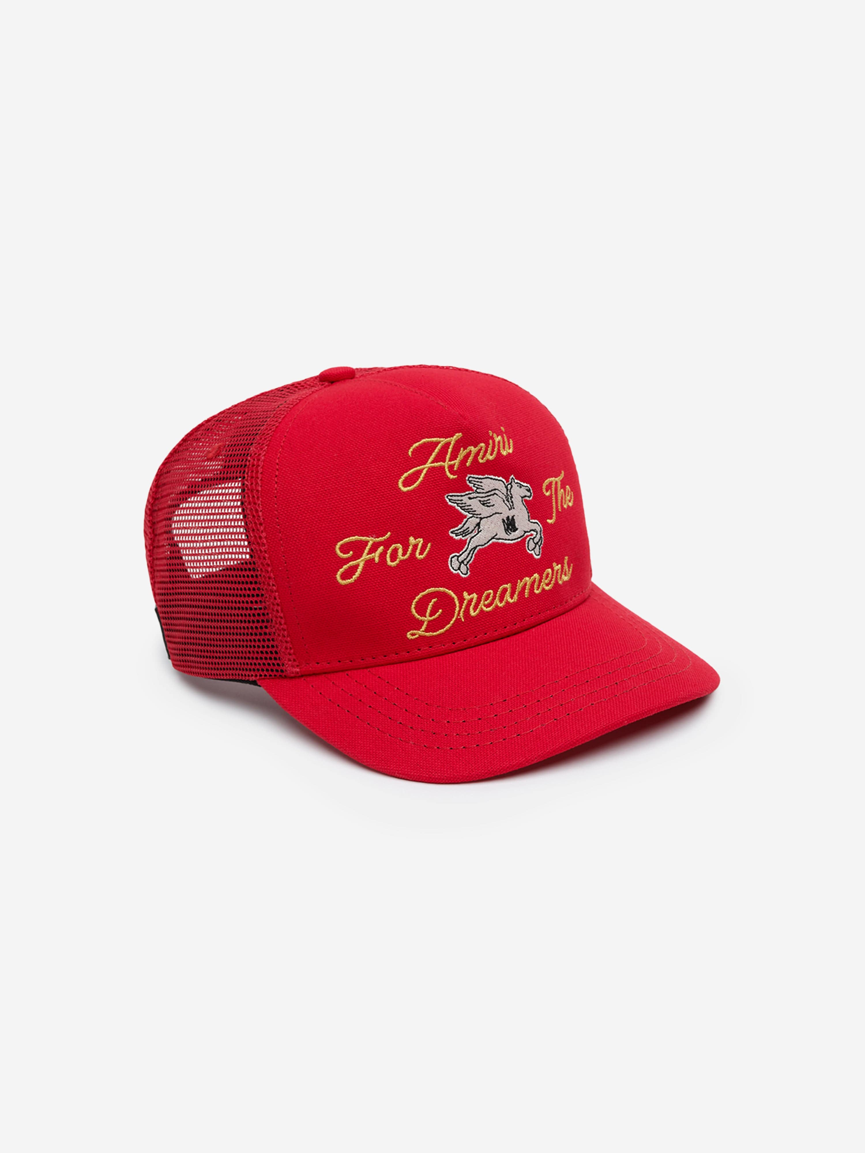 Kids Dreamers Trucker Cap in Red Outlet Good Selling