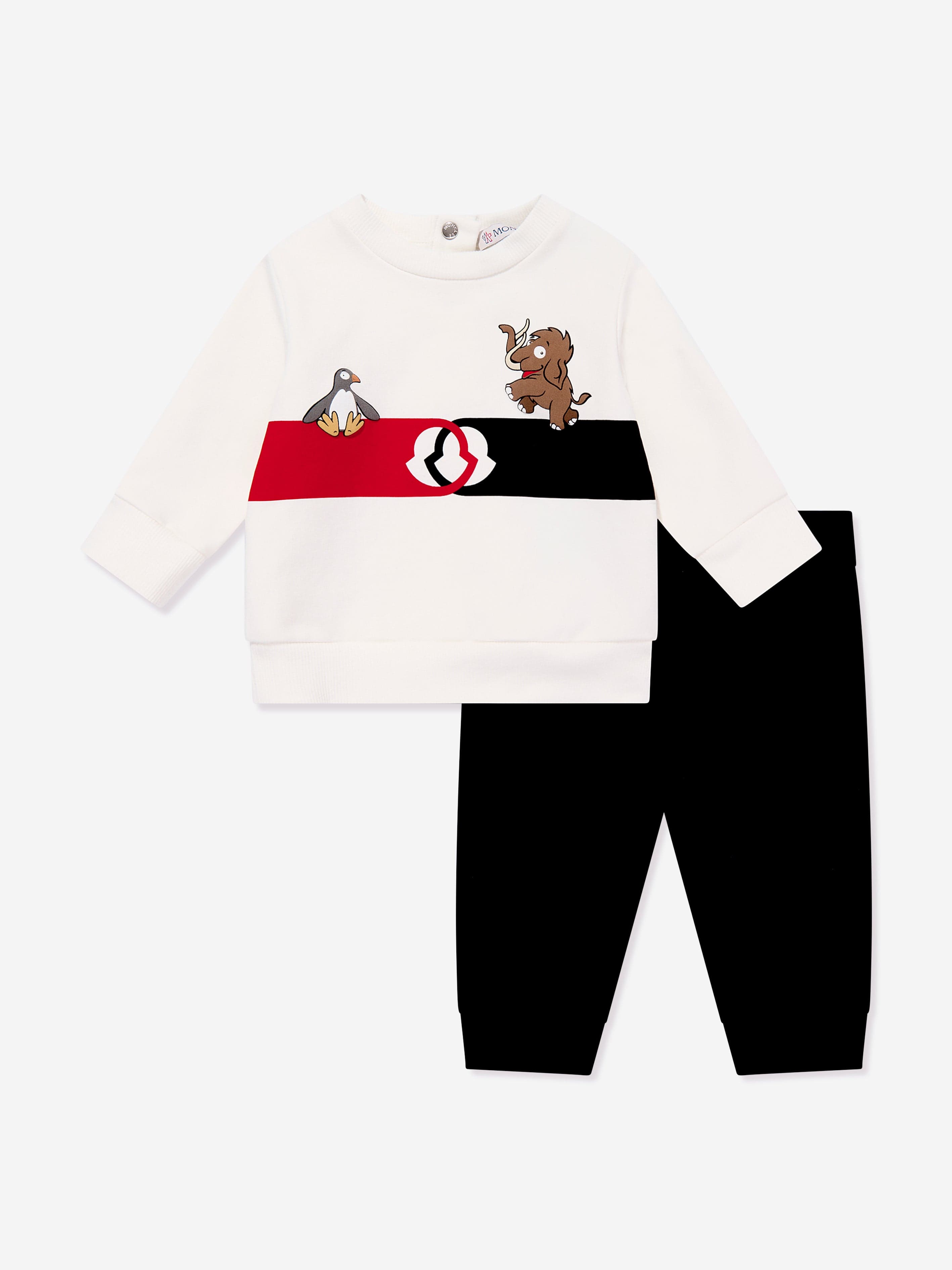 Moncler Enfant Baby Boys Branded Tracksuit in Multicolour Discount Footaction