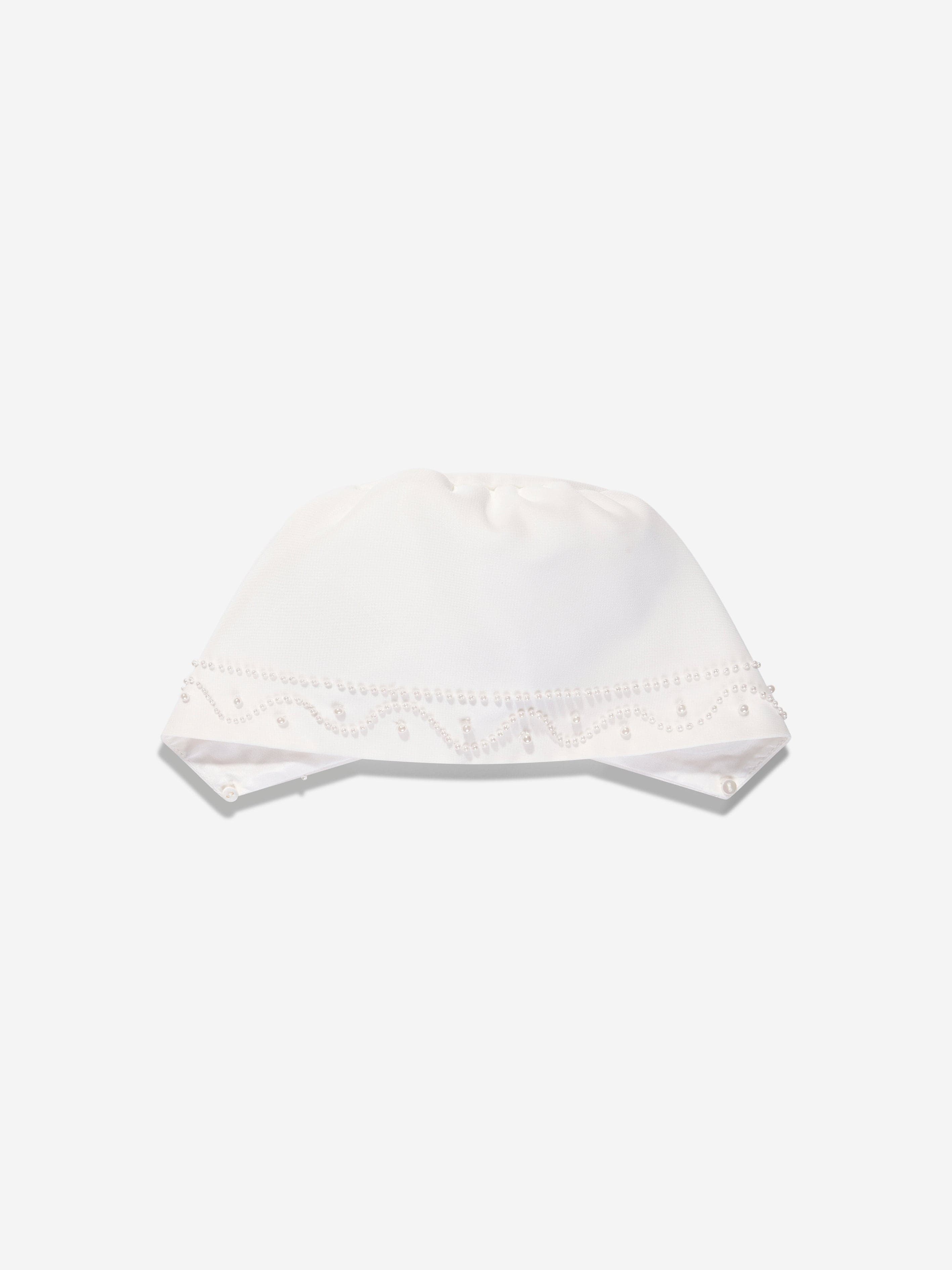 Sarah Louise Baby Girls Christening Robe Coat And Bonnet in Ivory Outlet Store Cheap Online