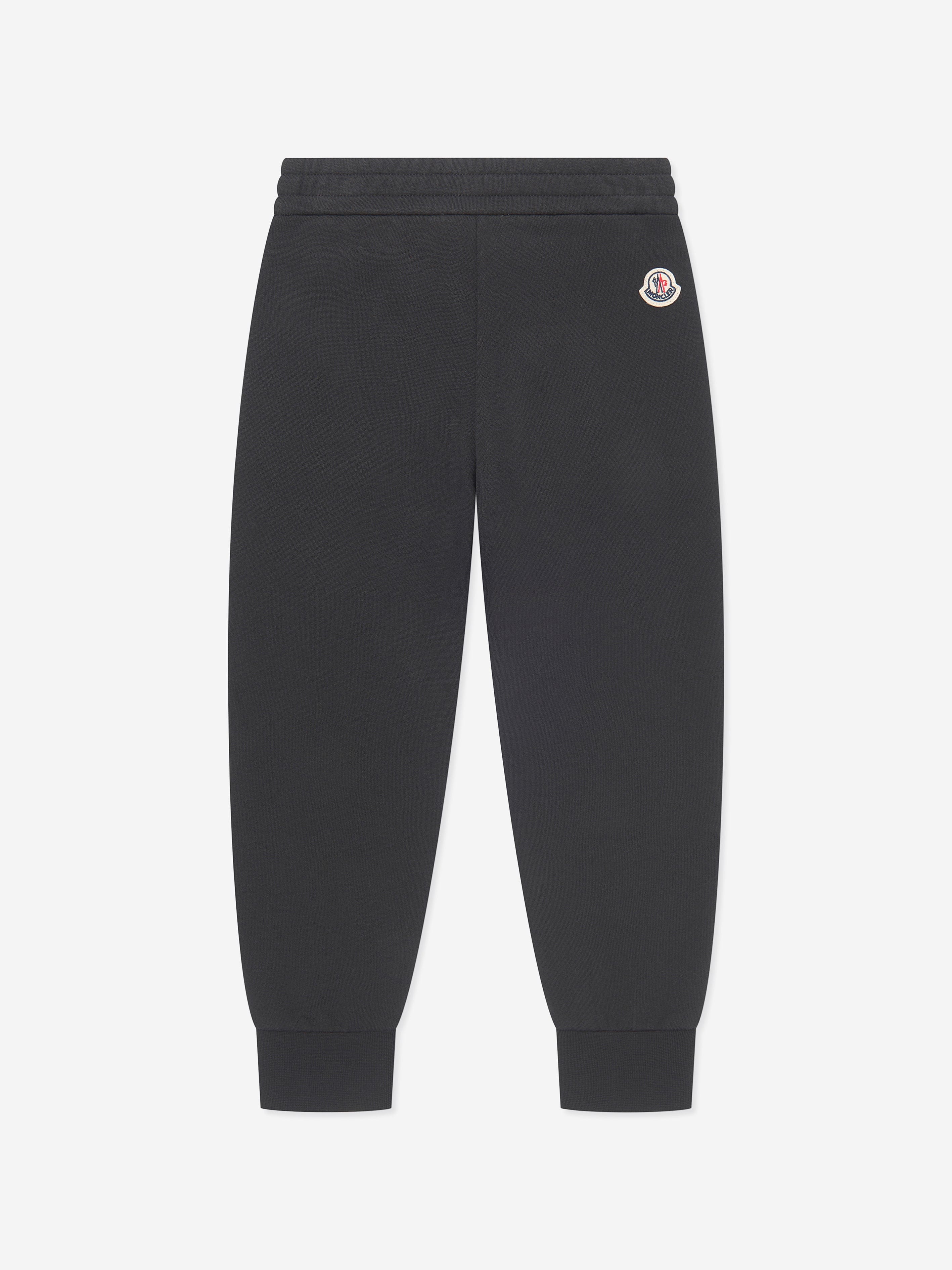 Moncler Enfant Boys Logo Joggers in Black New Styles Cheap Pice
