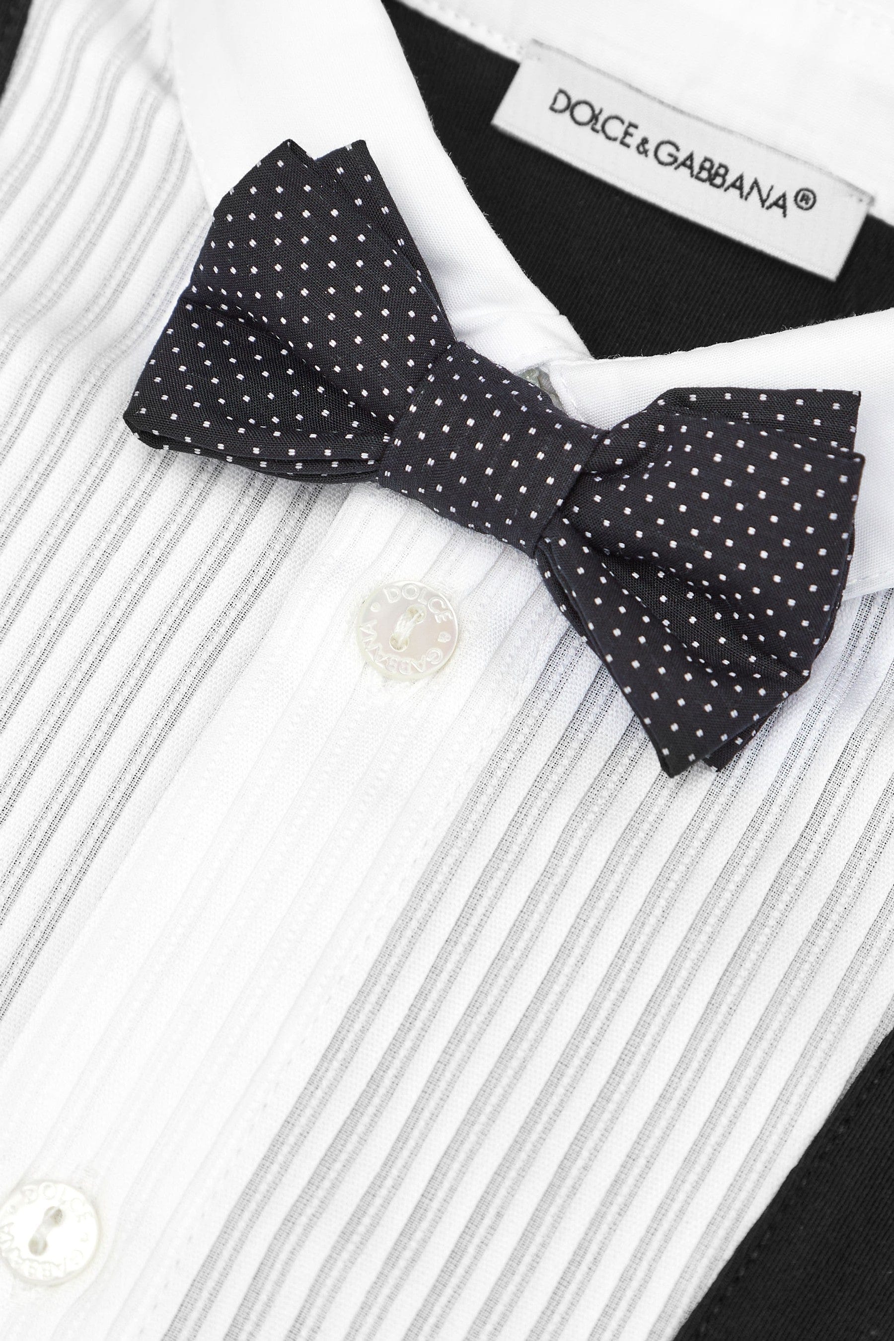 Dolce & Gabbana Baby Boys Tuxedo Romper in Black Cheap Sale Discounts