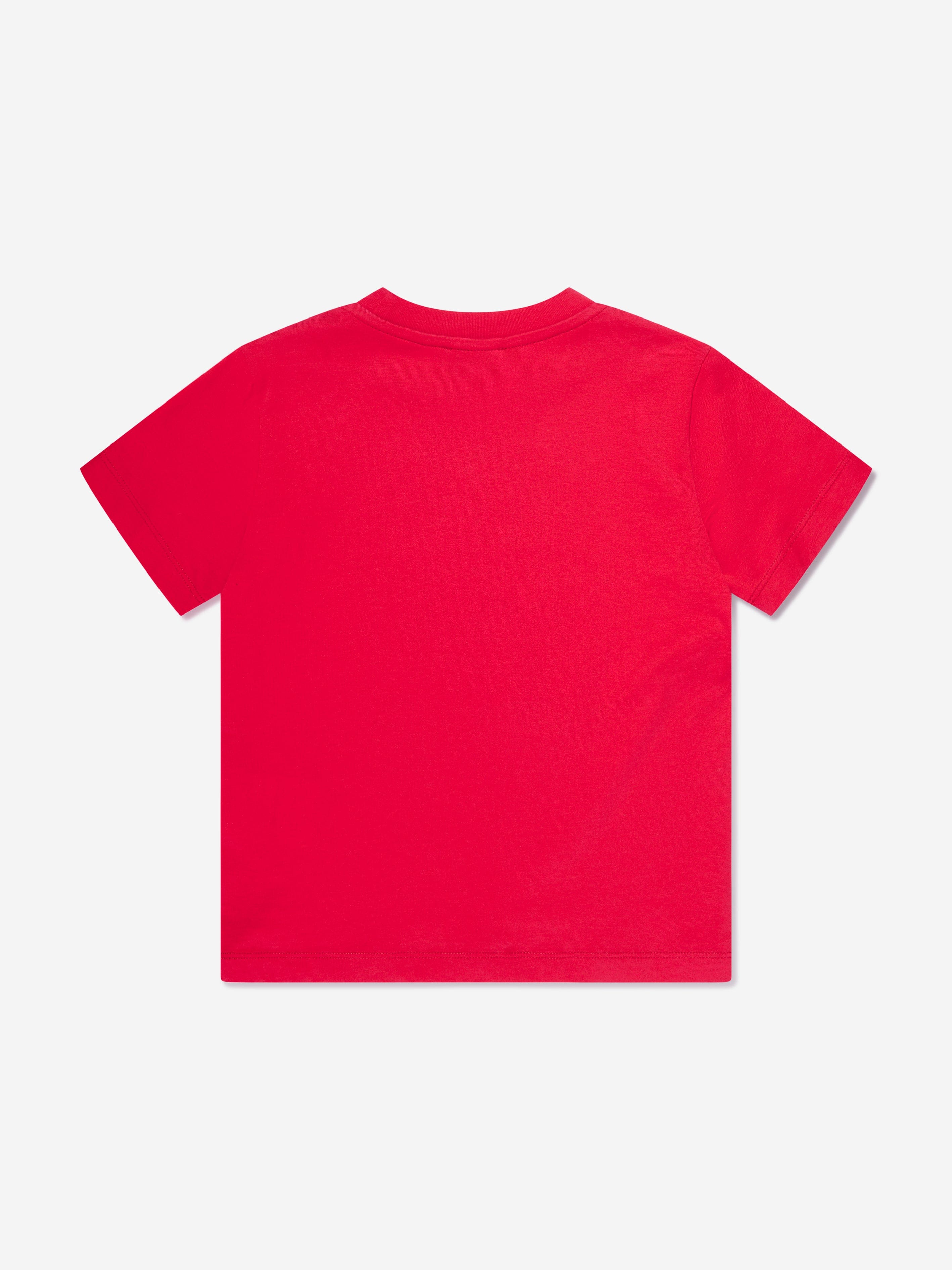 Moncler Enfant Boys Ride The Waves T-Shirt in Red Buy