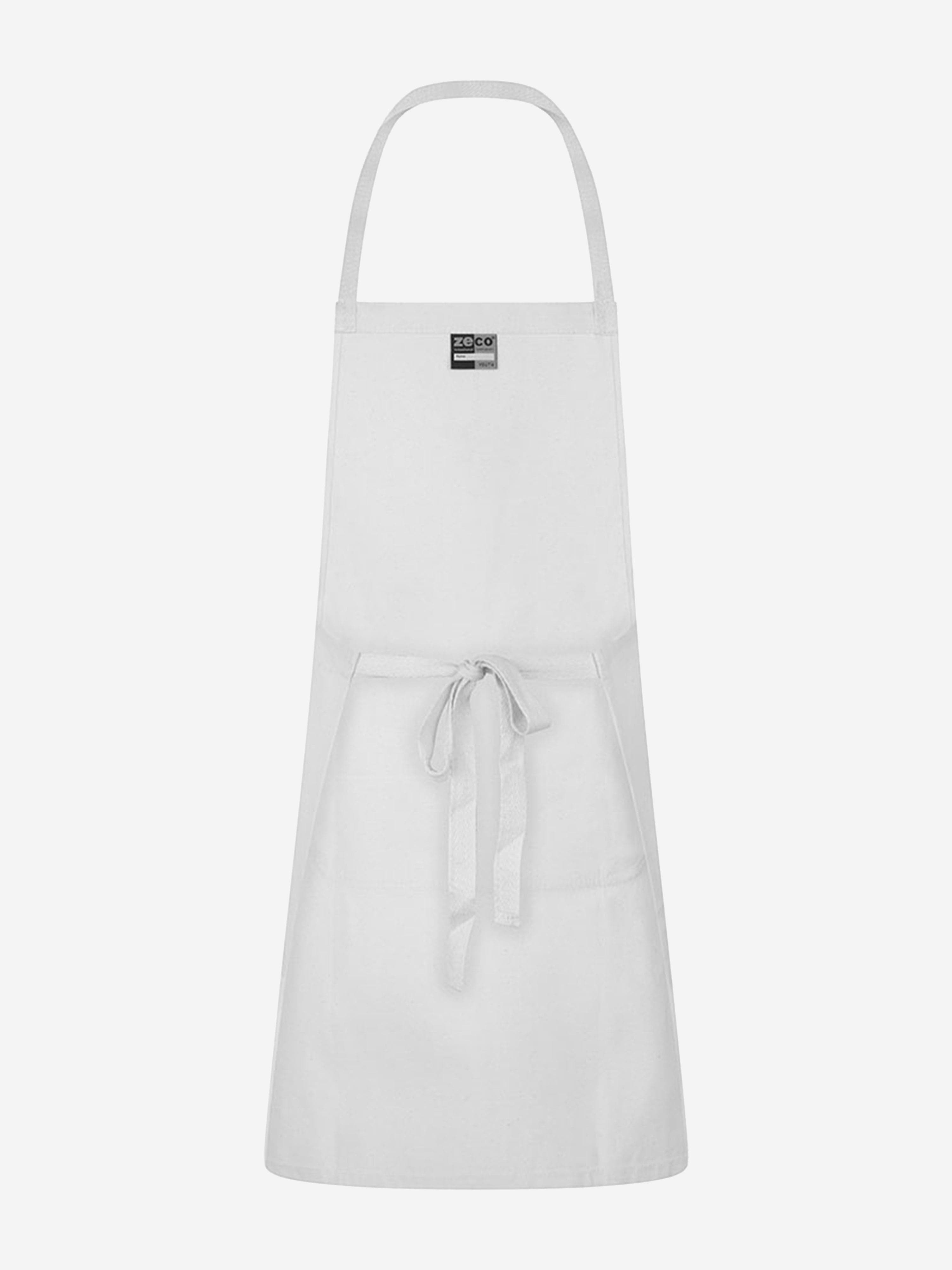 Zeco Kids School Woodwork Apron in White Largest Supplier Cheap Pice