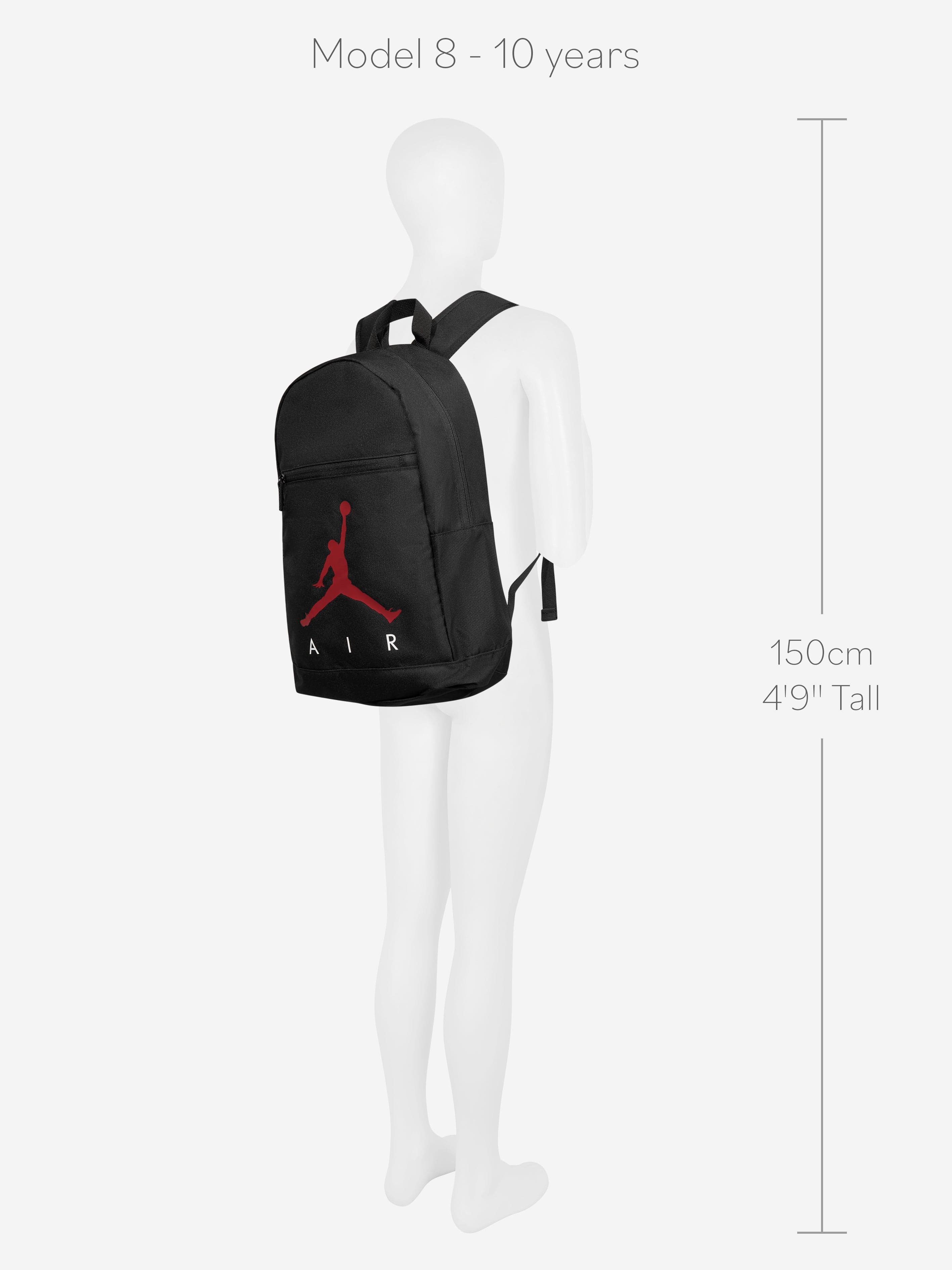 Jordan Kids Air School Backpack With Pencil Case in Black (45cm) Buy Cheap Hot Sale