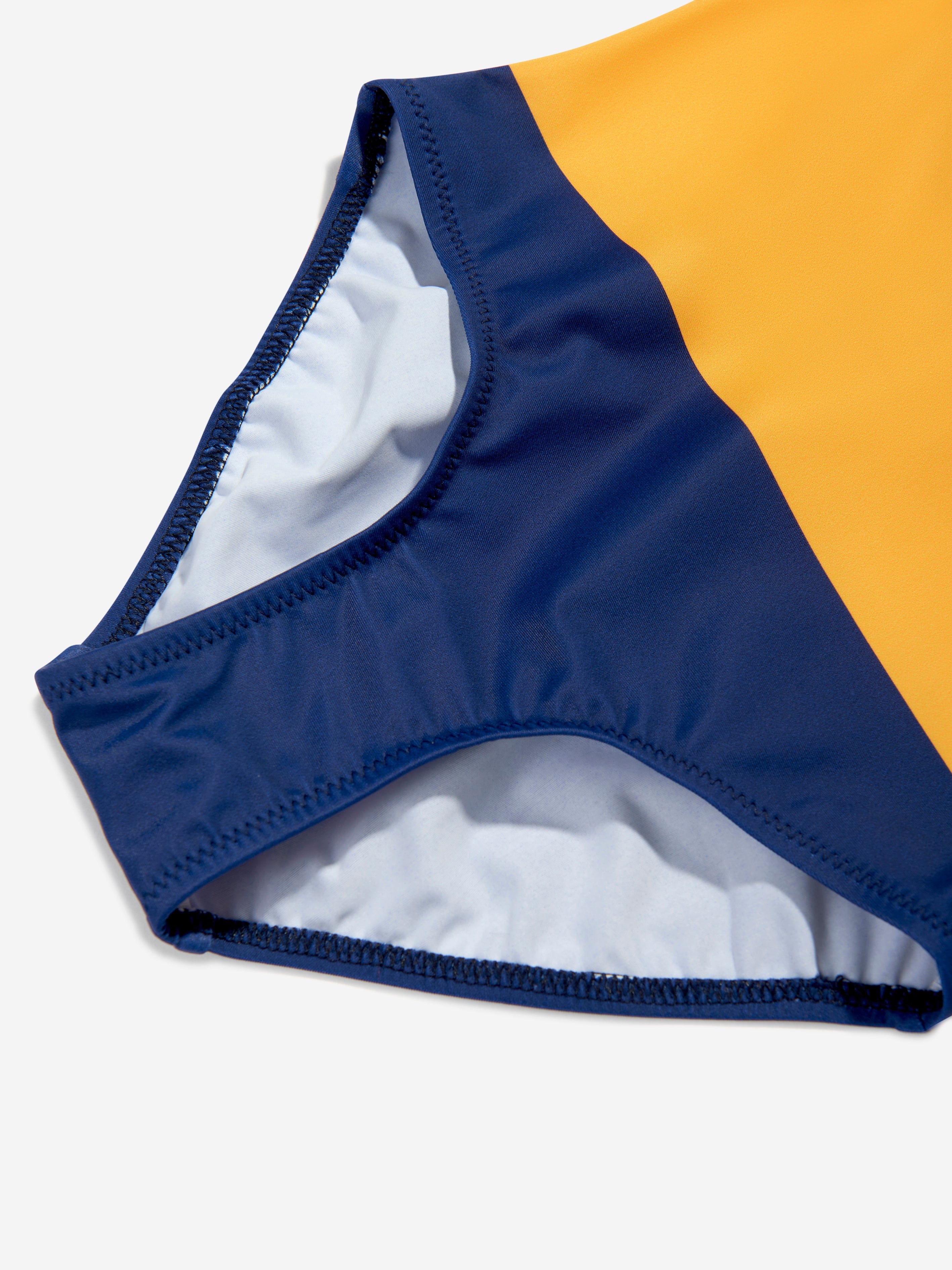 Mini Rodini Girls Striped Swimsuit in Multicolour 2025 Newest Sale Online