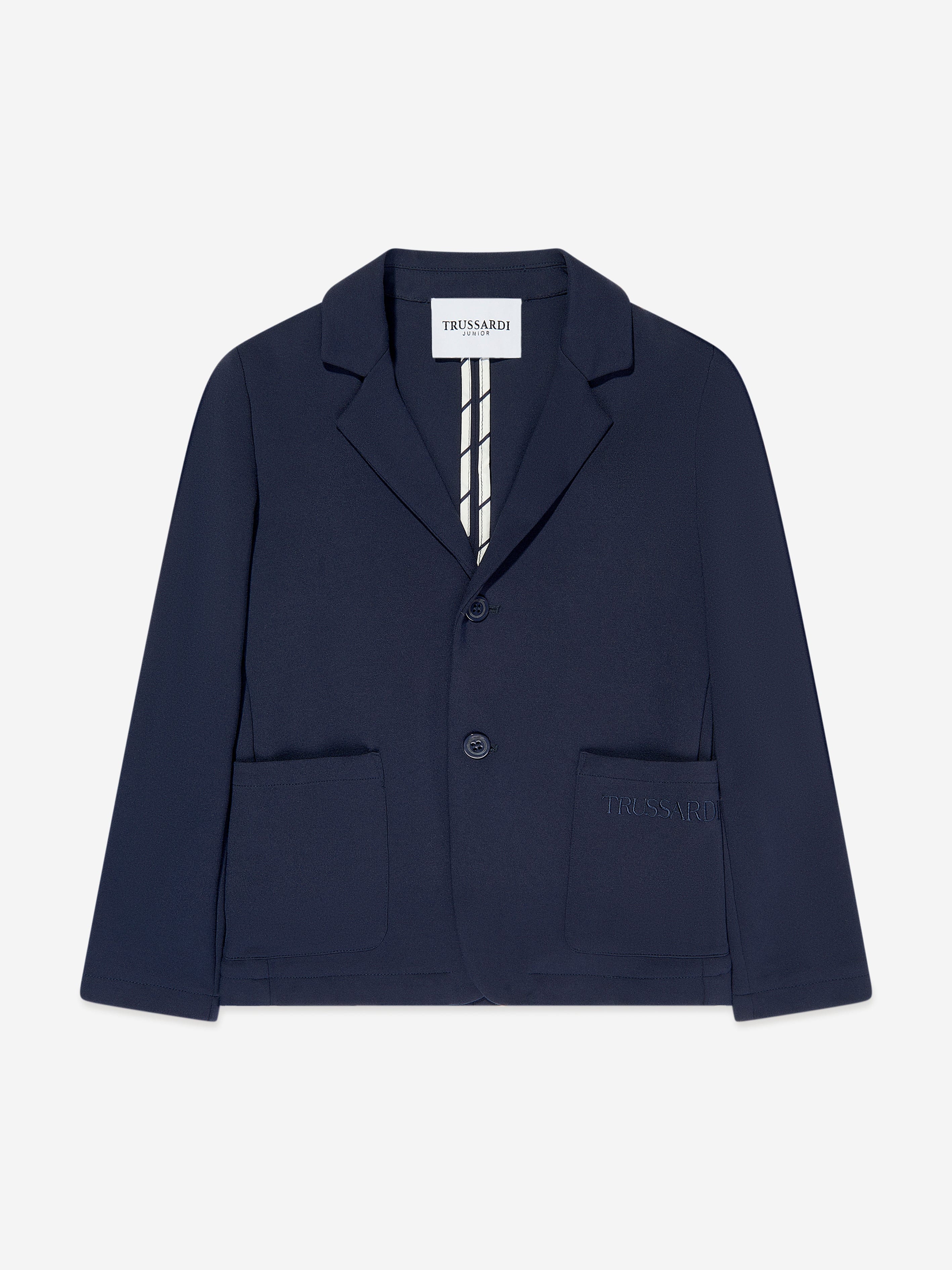 Trussardi Boys Brev Blazer in Navy Clearance Hot Sale