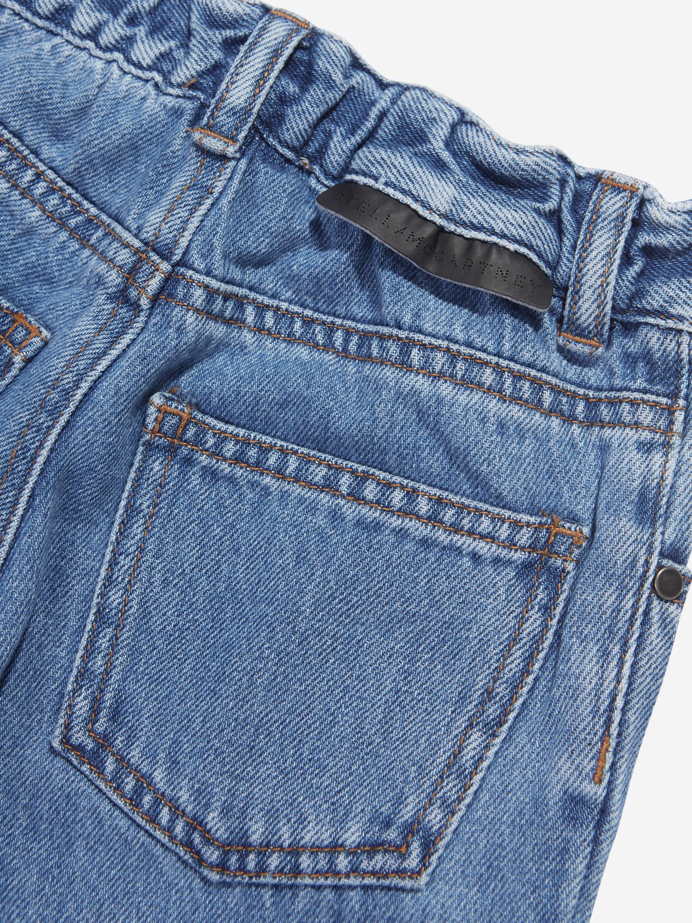 Stella McCartney Boys Monster Print Jeans in Blue Sale Latest